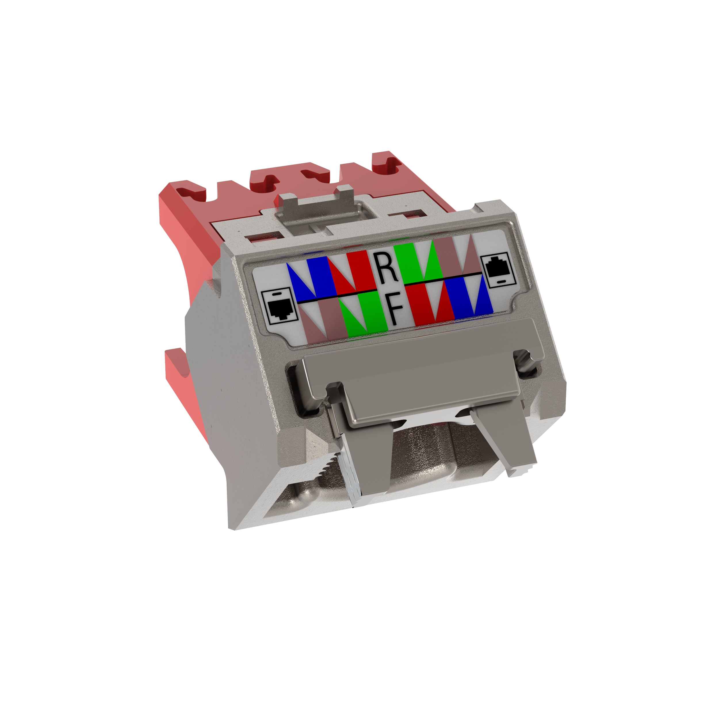 45° Up/Down Angled Wire Cap for TX5e™ Shielded Jack Modules