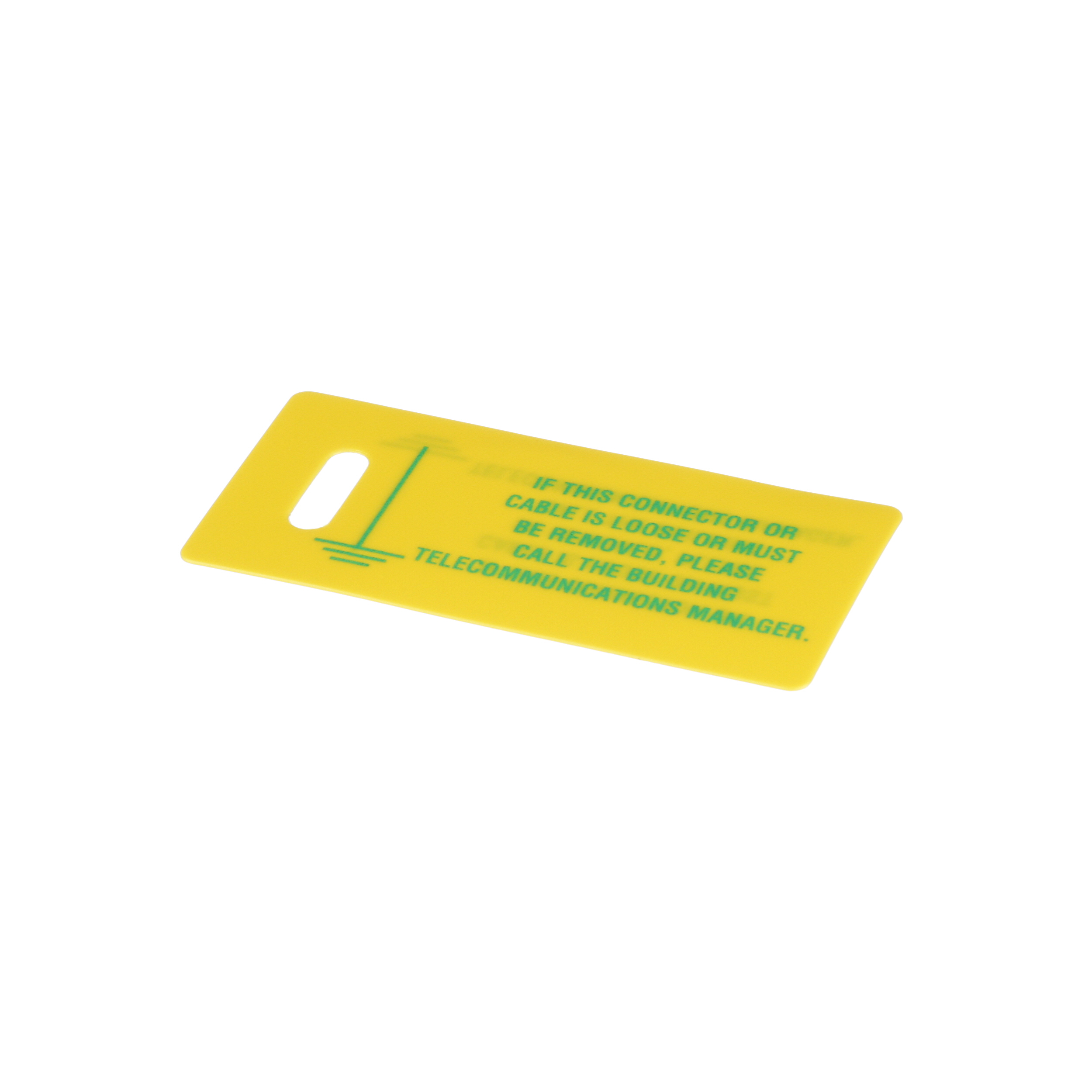Label Kit,Poly Cardstock,Green/Yellow,35.05x69.85mm,PK1