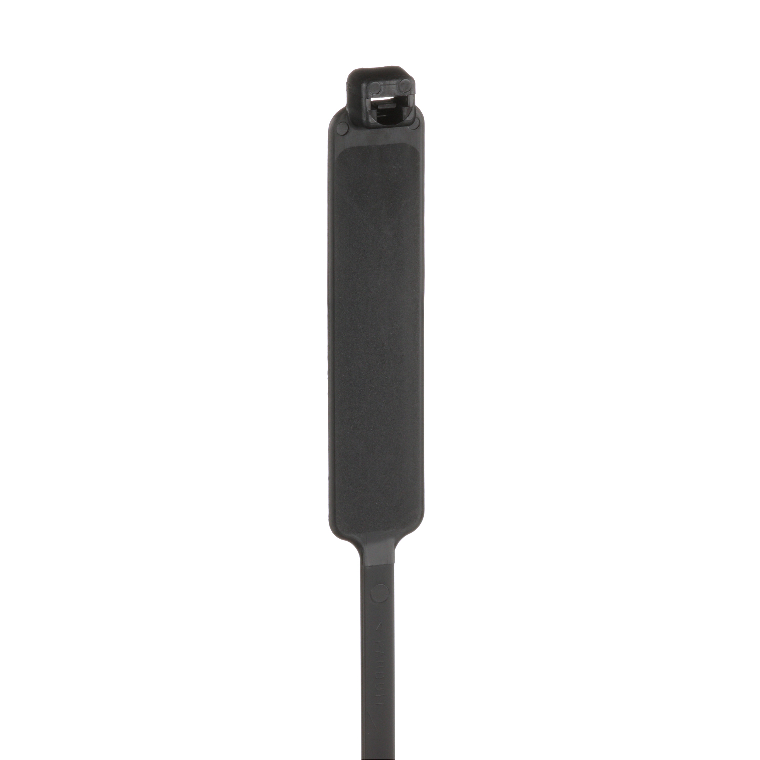 Yazılabilir Kablo Bağı, Siyah, UV PA6.6, 371x4.7mm, 222N, 500'lü Paket