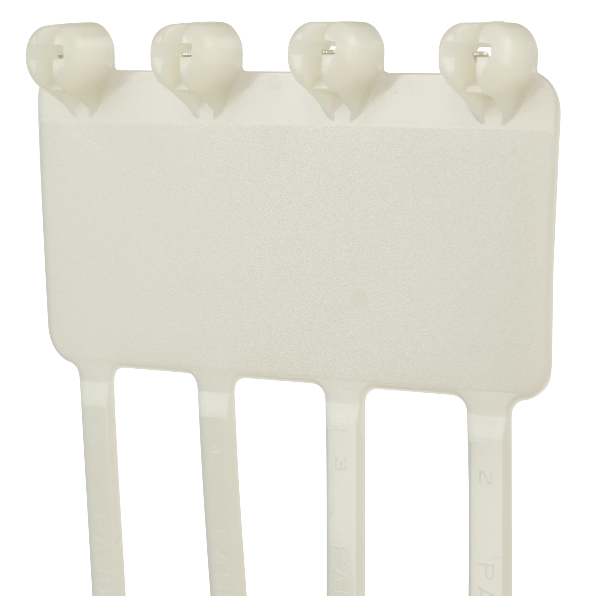 Bıyıklı İşaretli Kablo Bağı, PA6.6, 155x3.6mm, 222N, 250'li Paket