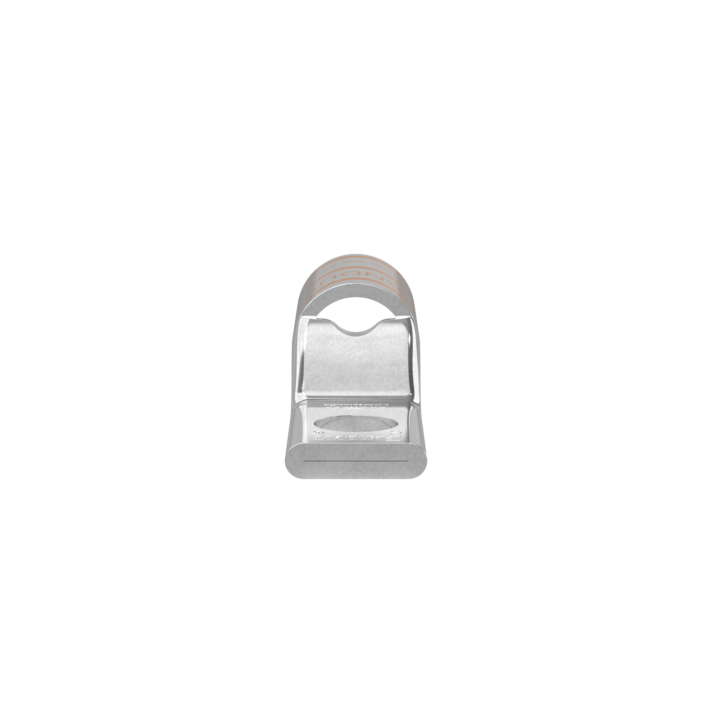 Bağlantı Muhafaza, 3/0, Dar, Kalay Kaplı Bakır, Düz, Tek 7.9mm Somun, PK10