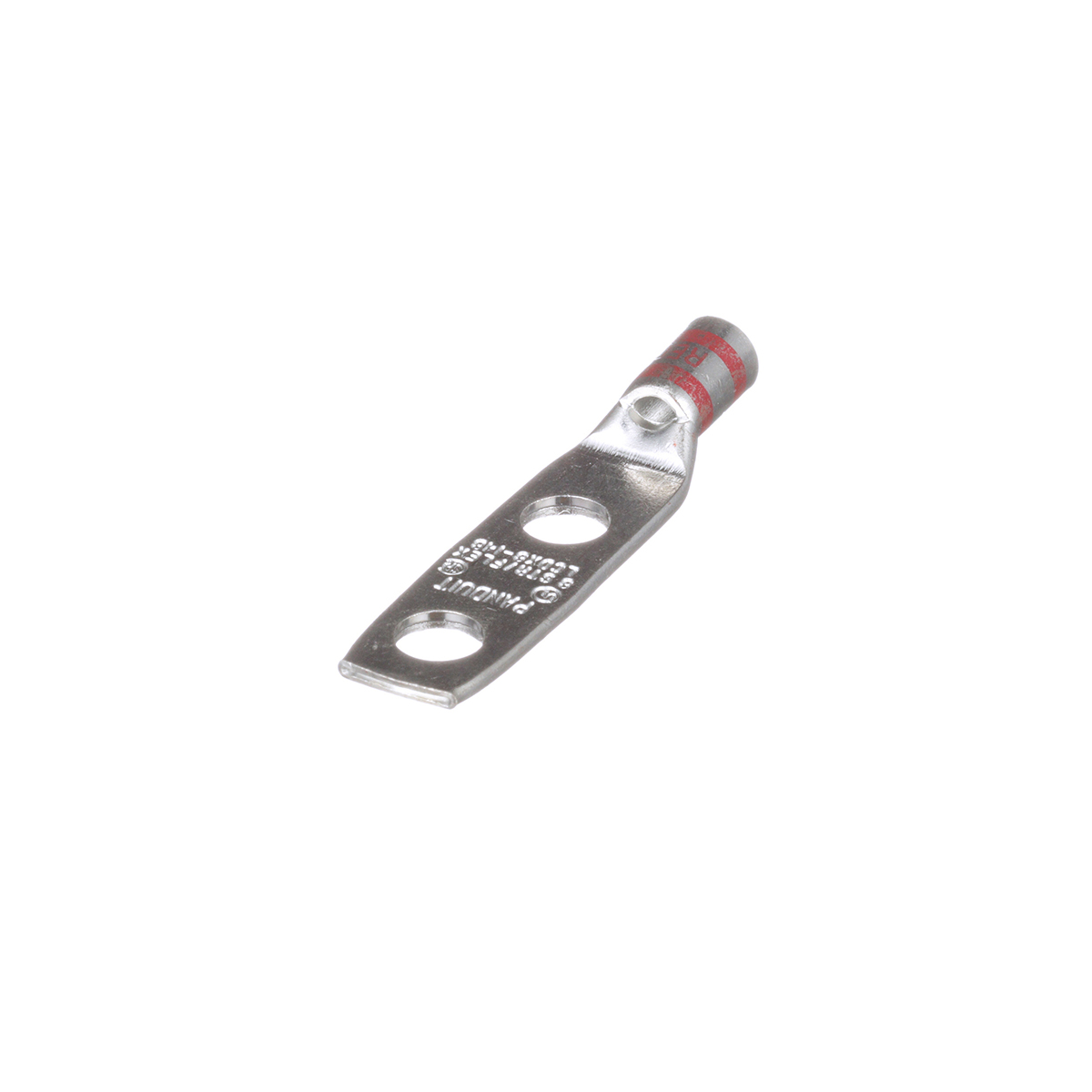 Comp Lug, Nikel/Gümüş Kaplı Bakır, 4 AWG, Bir 1/4 inç Somun, 50'li Paket