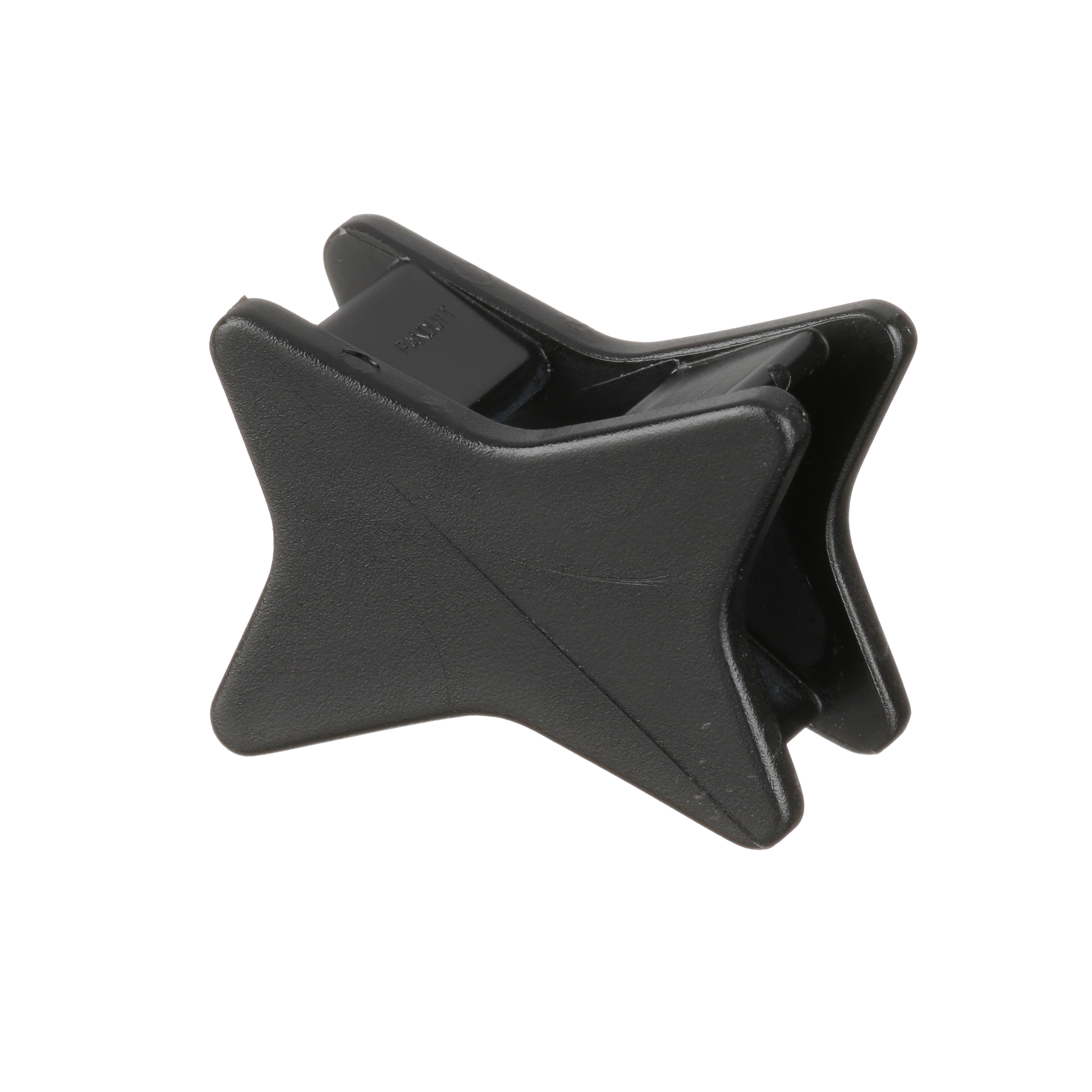 Cable Spacer, Black, UV PA 6.6, Cable Tie, 40x20mm, PK100