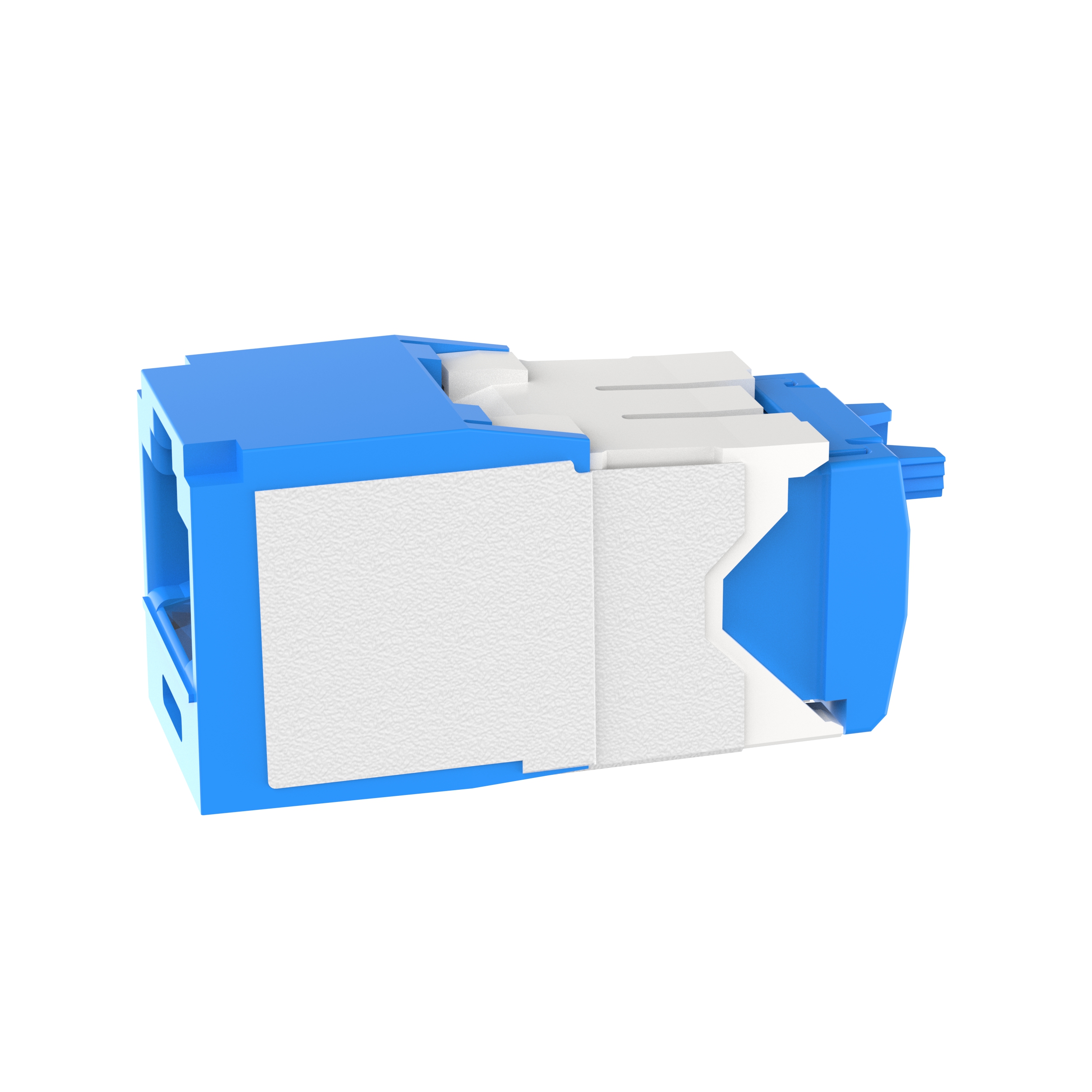 Mini-Com® UTP RJ45 Cat 6A TG Jack Modülü Korozyon Dayanımlı, Mavi