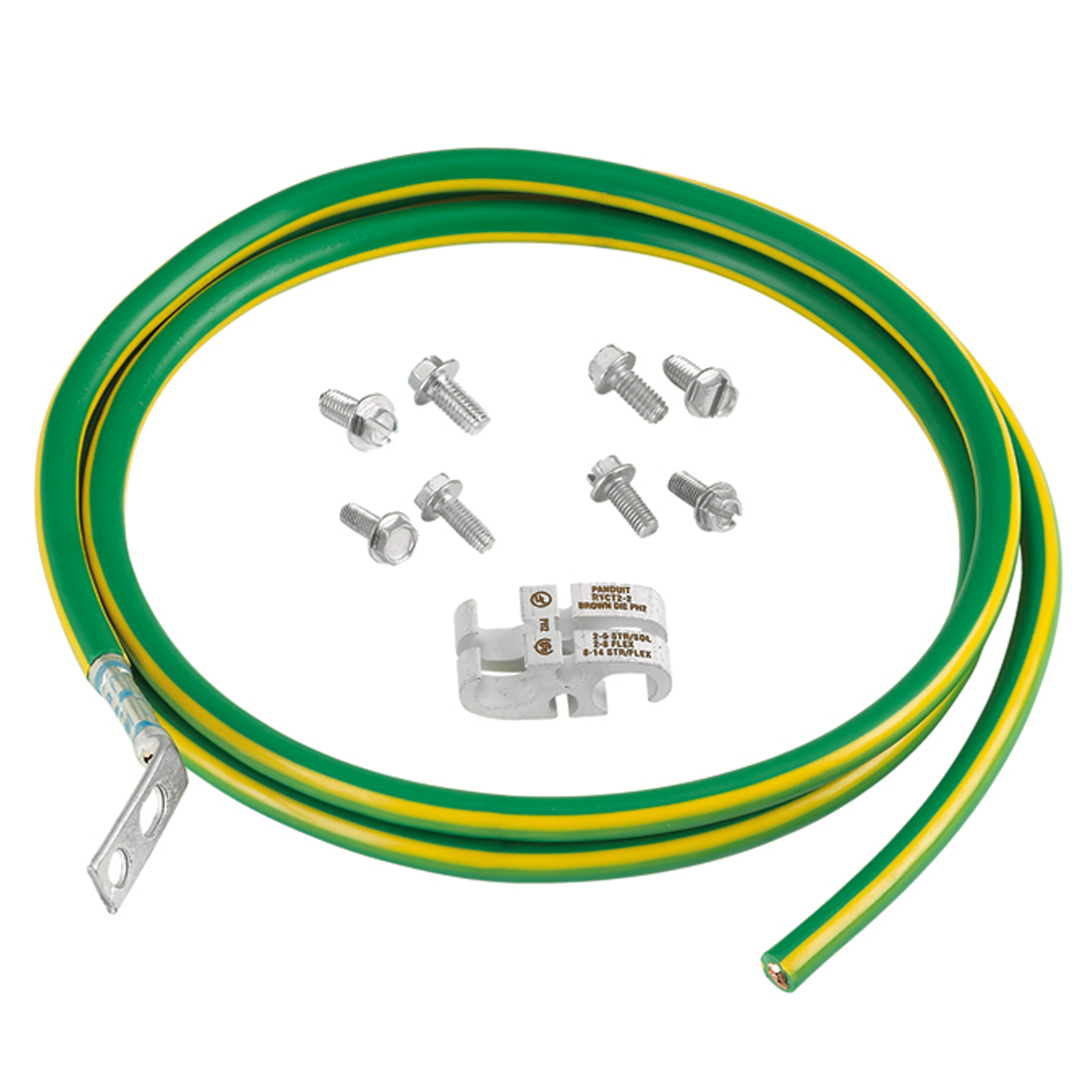 Yapılandırılmış Topraklama™ Ortak Bağlantı Ağı Atlama Seti HTCT250-2-1 HTAP ile