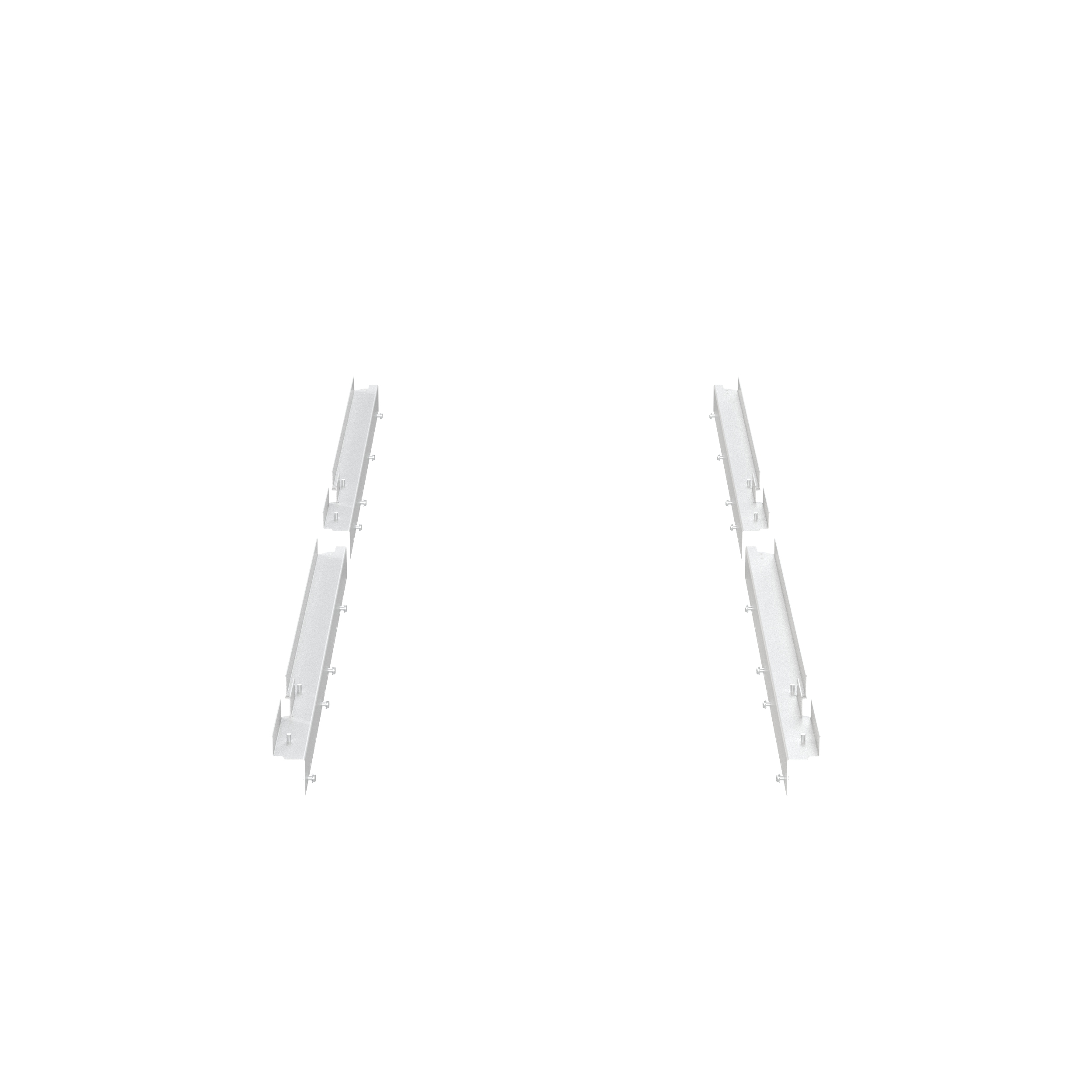 Dikey Boşluk Paneli, 600mm Genişlik, Beyaz
