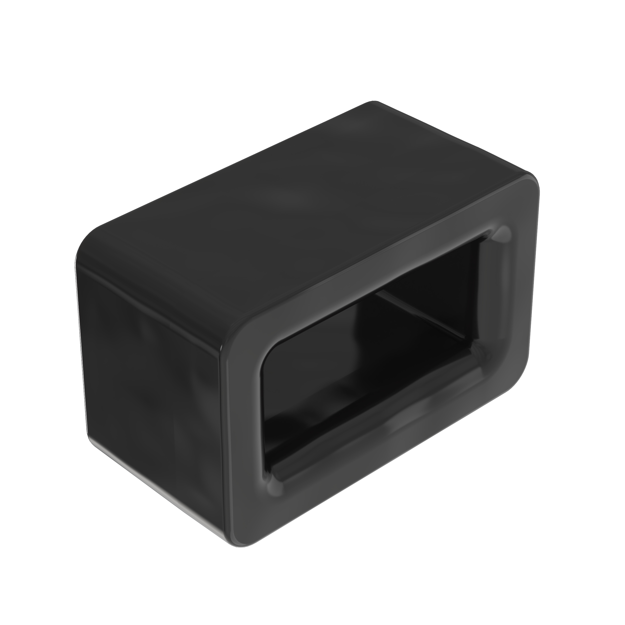 Connector Ring, Black, High Heat PA 6.6, 14.6x9.1mm, PK1000