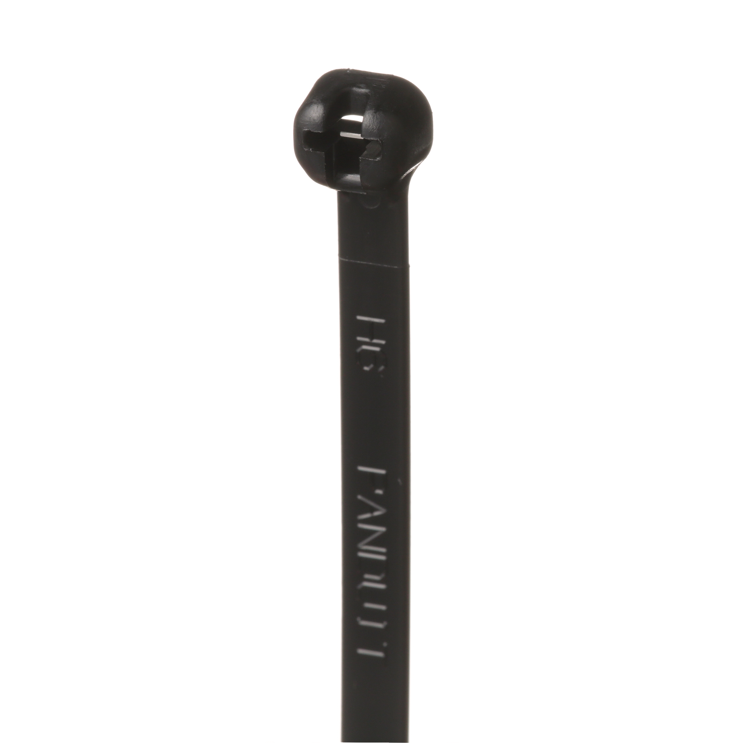 Çıtçıtlı Kablo Bağı, Siyah, UV PA6.6, 287x3.6mm, 178N, 100'lü Paket
