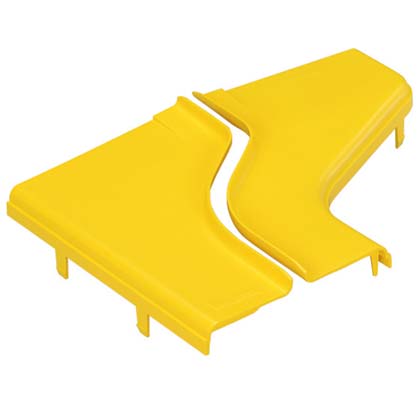 FiberRunner® 12" x 4" to 6" x 4" Right Reducer Split Cover