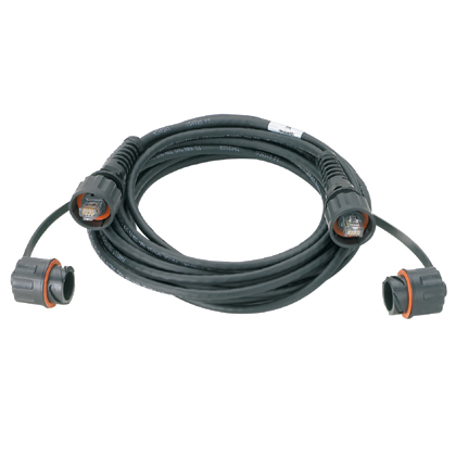 IndustrialNet™ TX6A™ SF/UTP Patch Cord with Bulkhead Connector on Both Ends