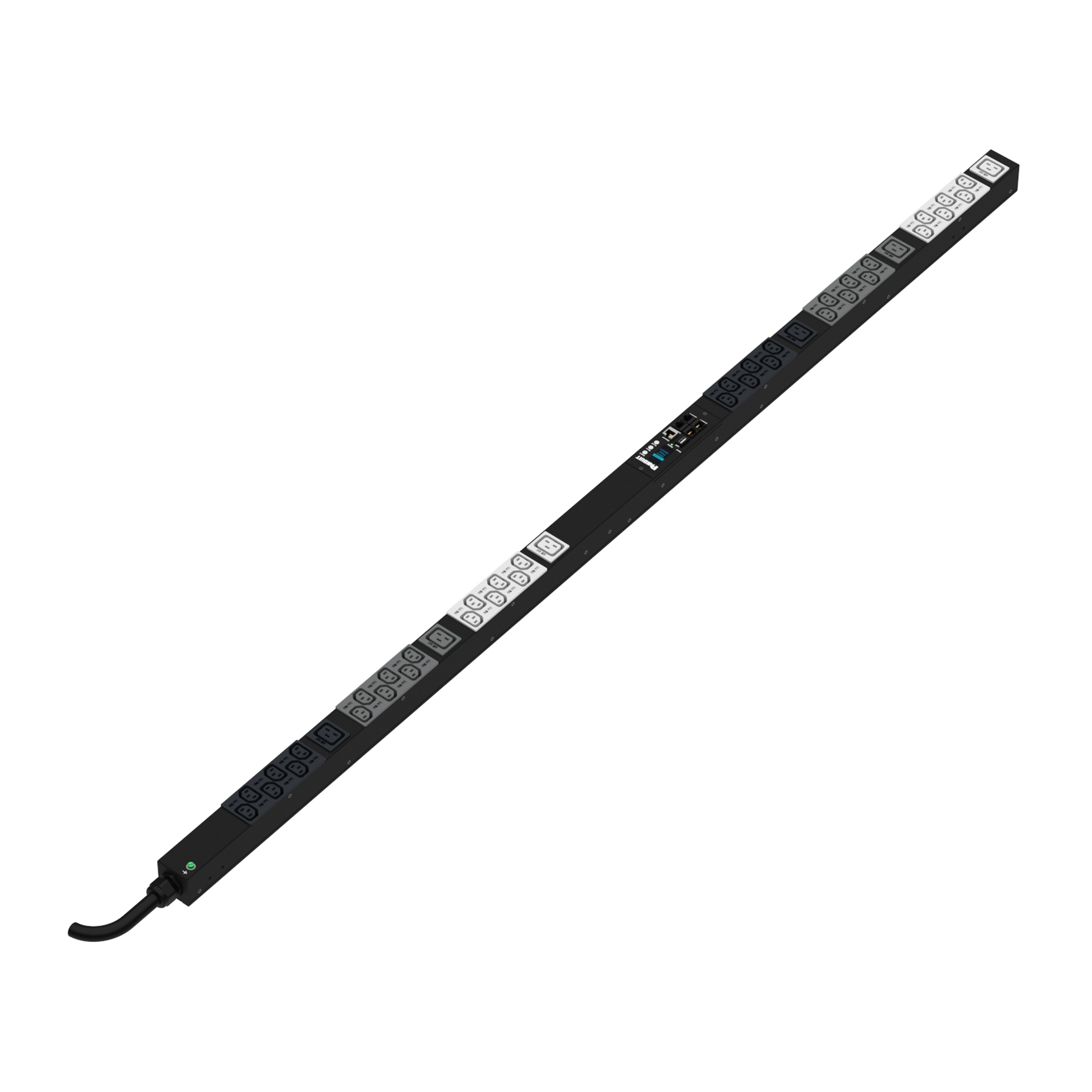 MI PDU, 16AMP, 400 V, (36)C13, (6)C19, (IP44)