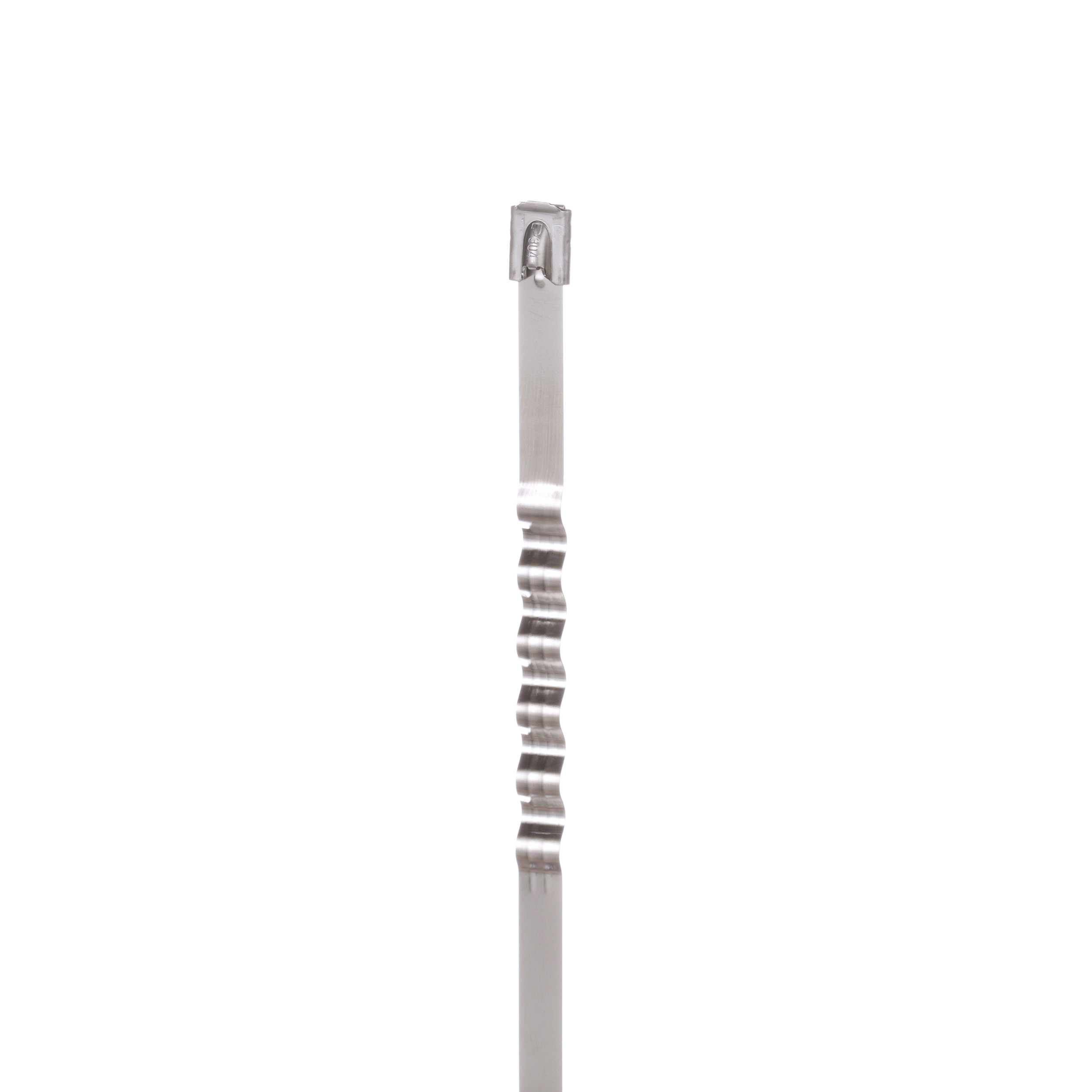 MLT Dalga Kablo Bağı, 304 Paslanmaz Çelik, Hafif Ağır, 20.5 (521mm), .010 (.25mm) kalınlık, 50'li Paket