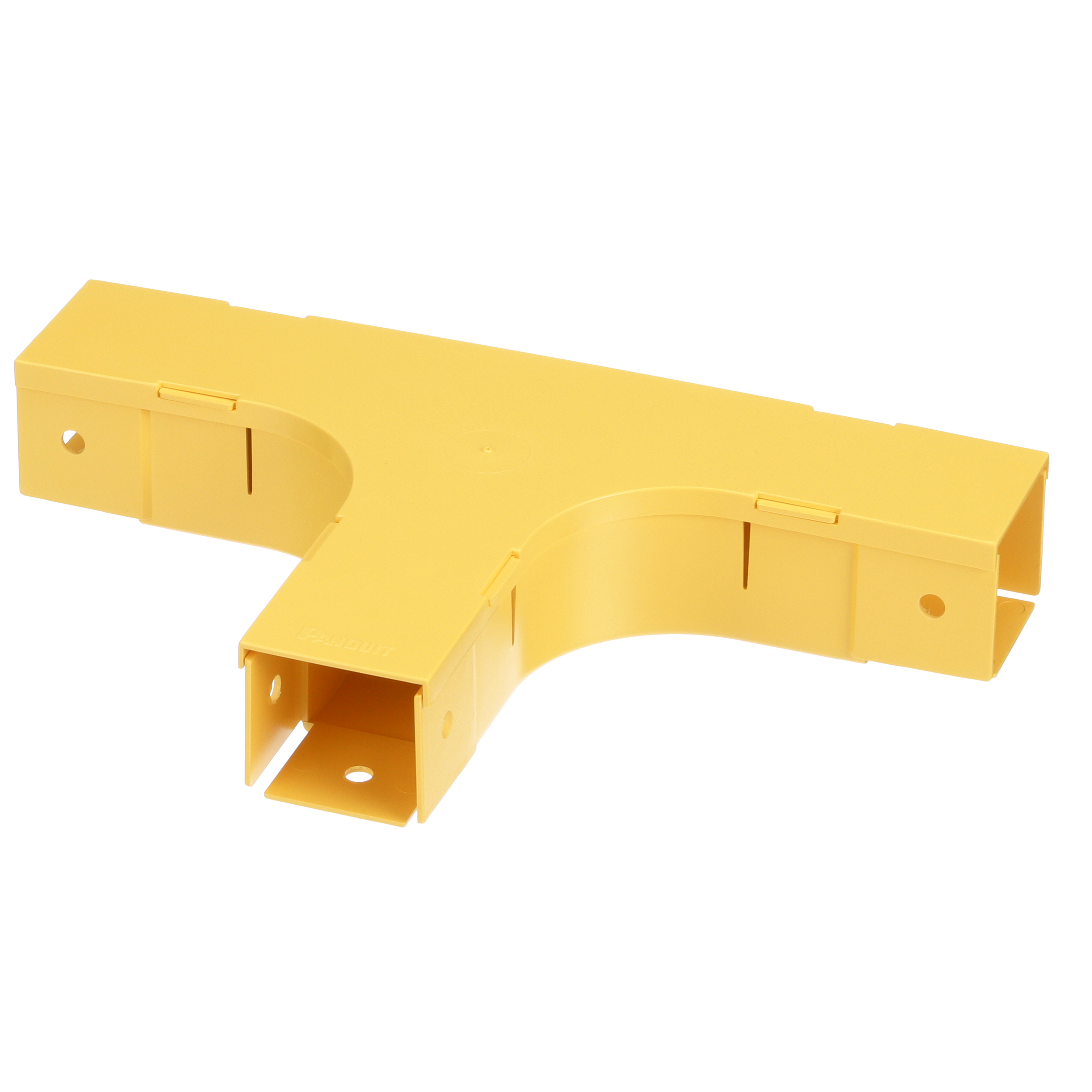 FiberRunner® Horizontal Tee, 90°, 2x2, Yellow
