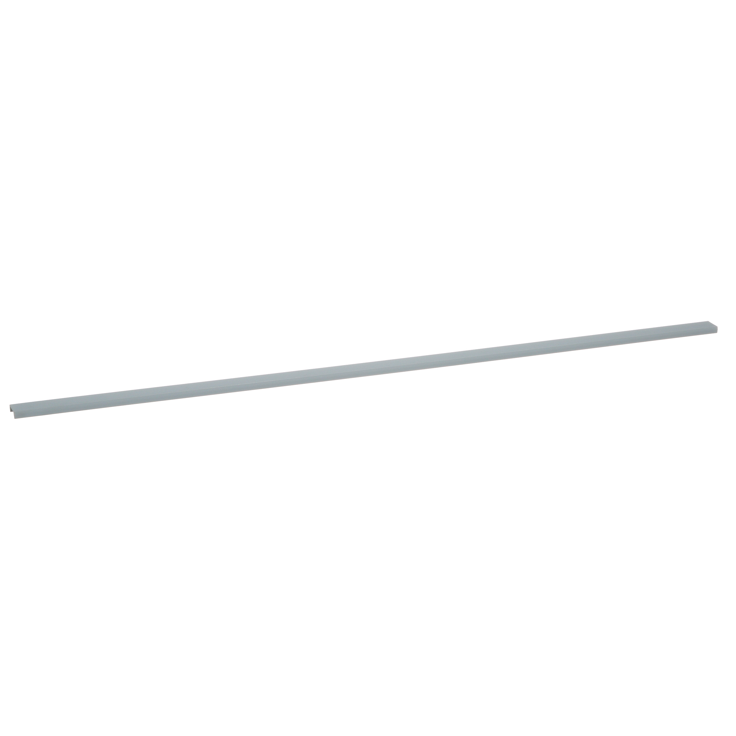 Düz Kapak, Açık Gri, PVC, 5.8x17.5mm