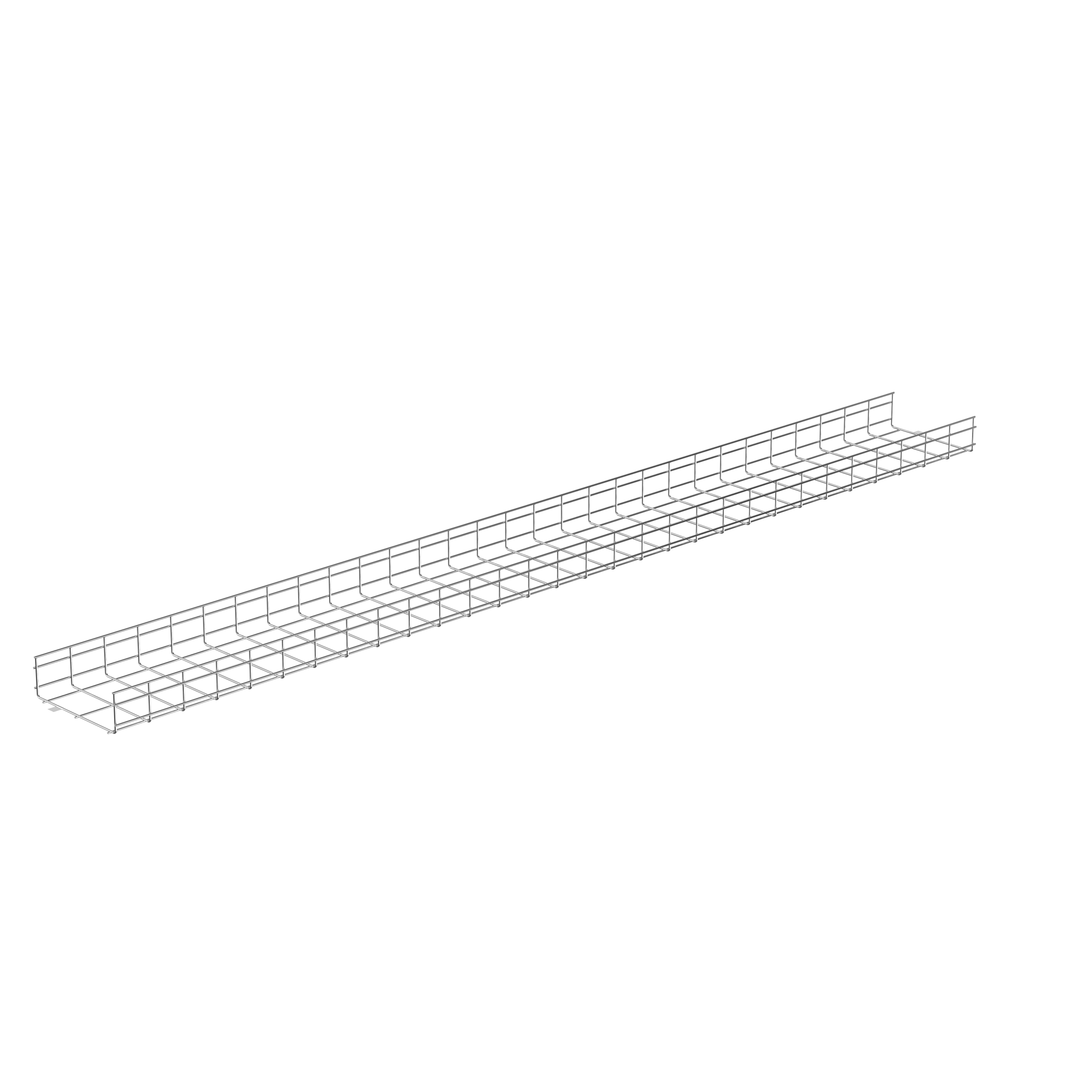 Kablo Sepeti 4" Y x 12" G, Elektro Çinko