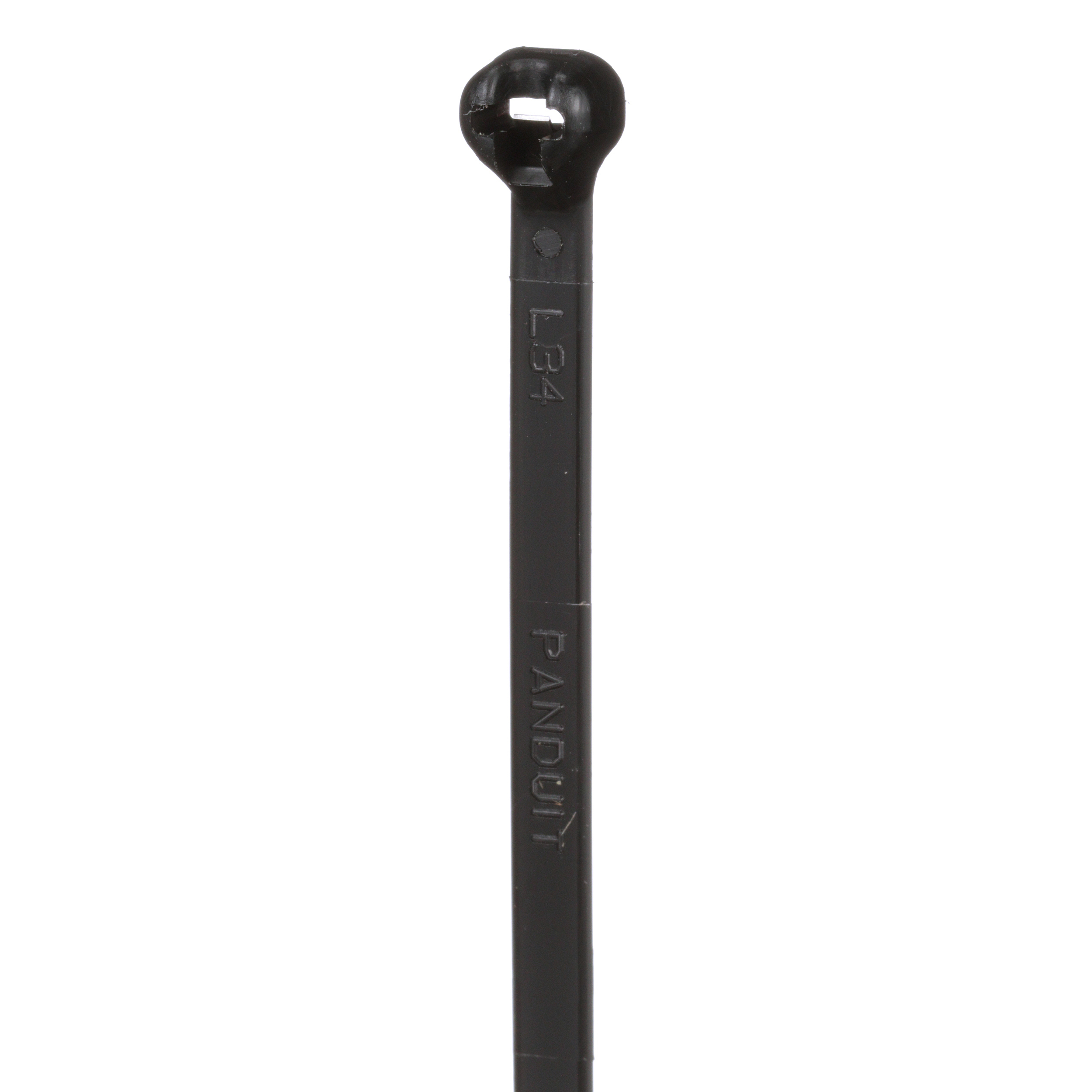 Çıtçıtlı Kablo Bağı, Siyah, UV PA6.6, 203x3.6mm, 178N, 100'lü Paket