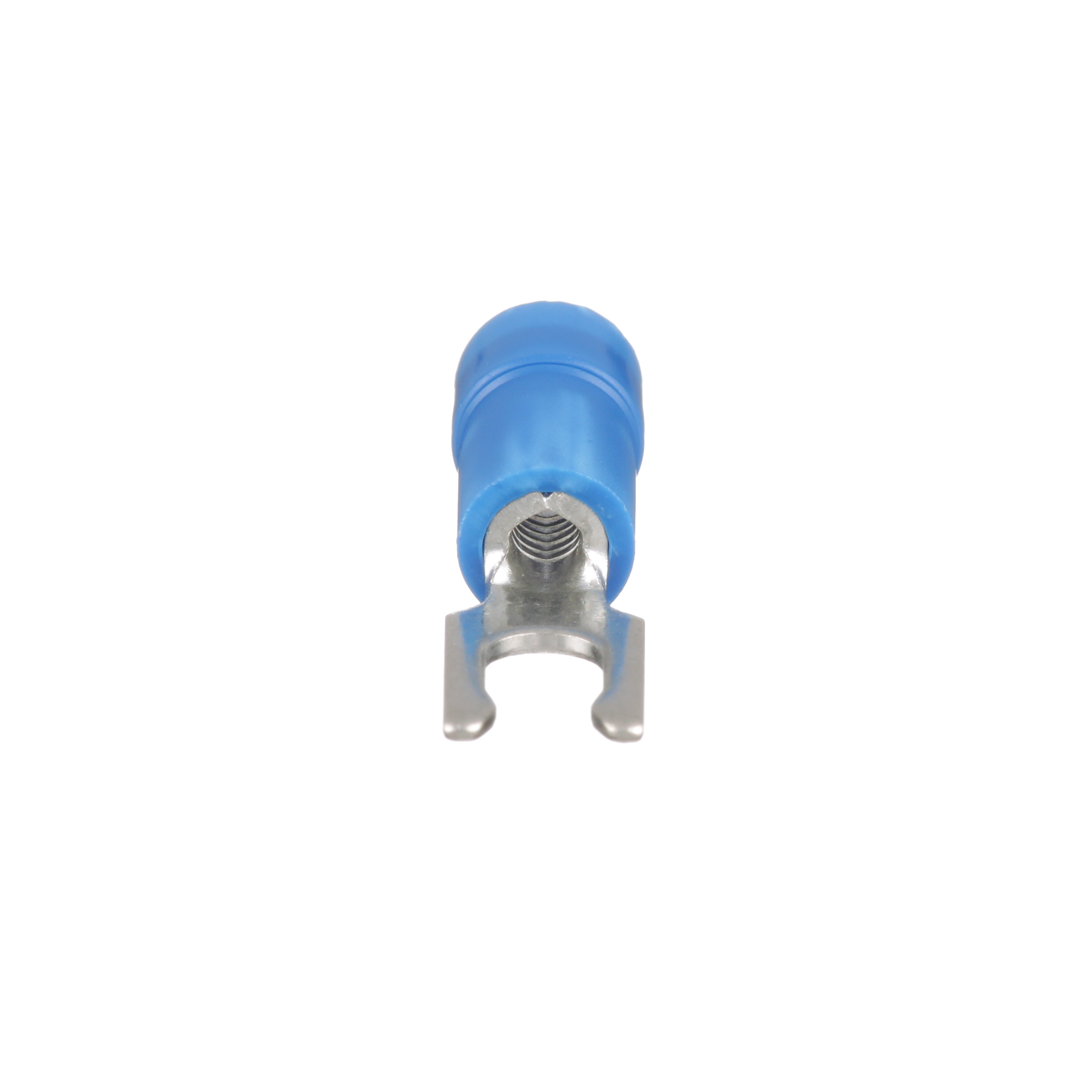 Çatal Terminal, Mavi, Vinil, 3.6mm Çaplı, 1-2.5mm² Kablo, 100'lü Paket