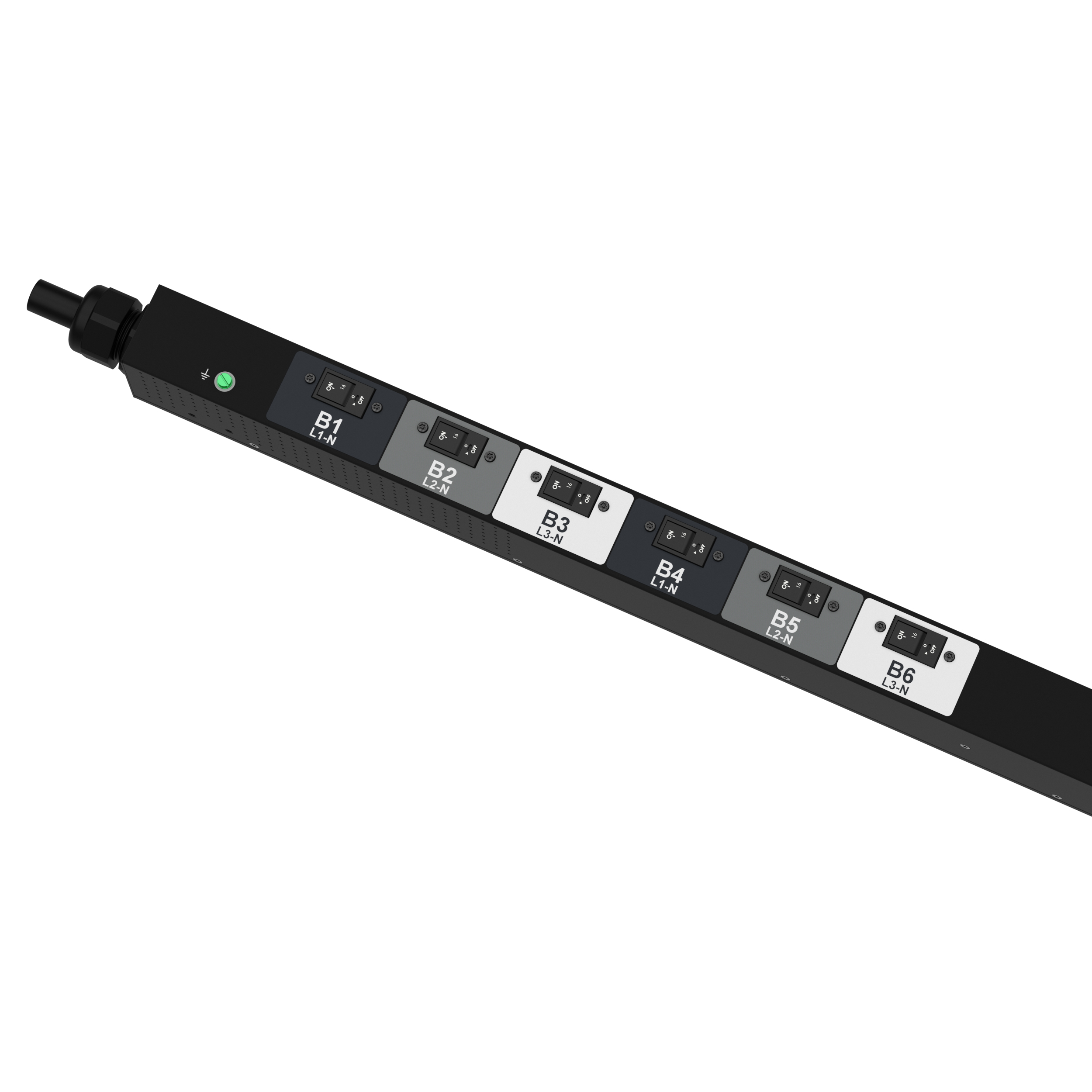 G6 MSPO PDU, 32AMP, (12)C13, (12)C19, IEC 60309 3P+N+E 6h