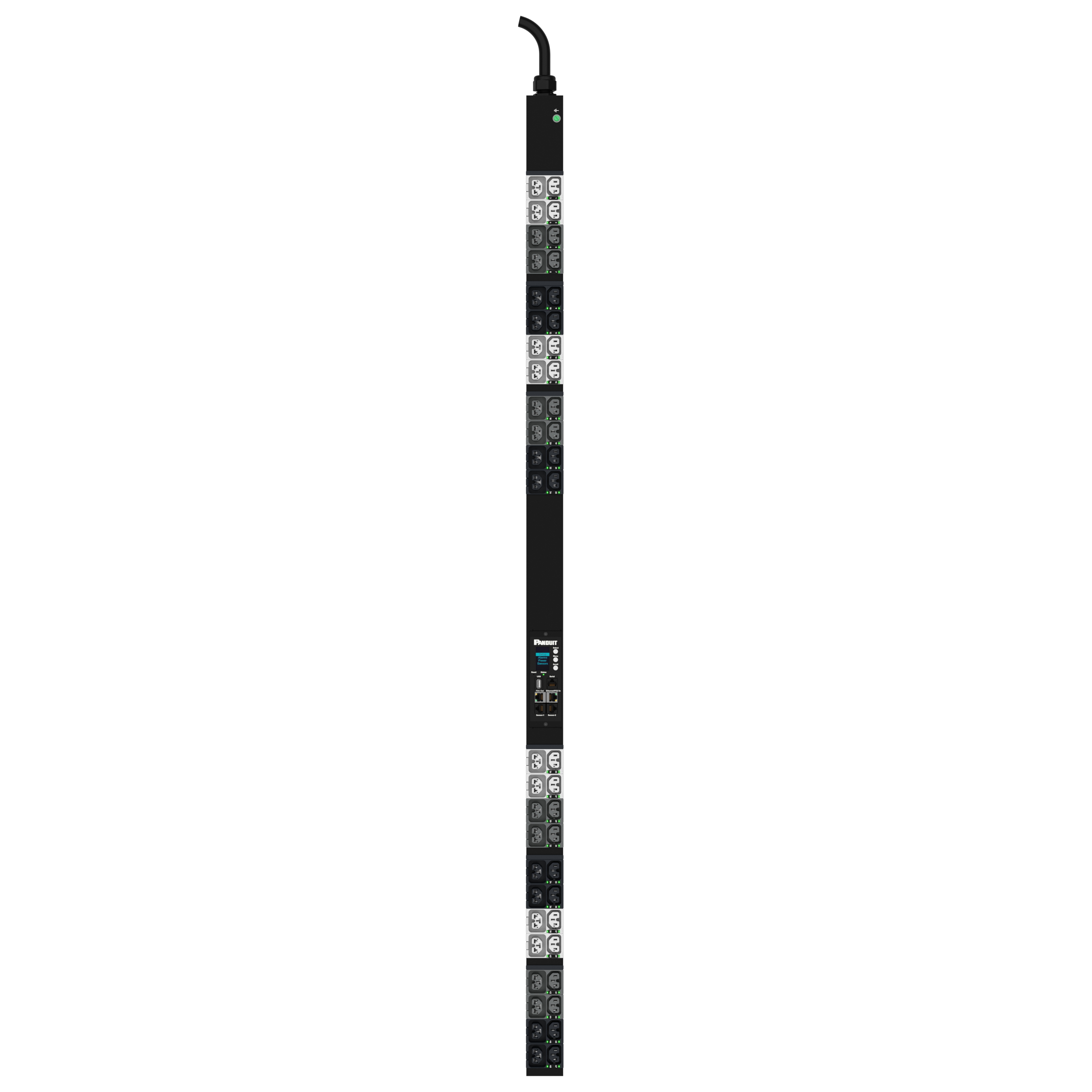 G6 MSPO Güç Dağıtım Birimi, 20A/16A, (24)C13/C15, (24)C13/15/C19/C21, IEC 60309 3P+N+E 6h
