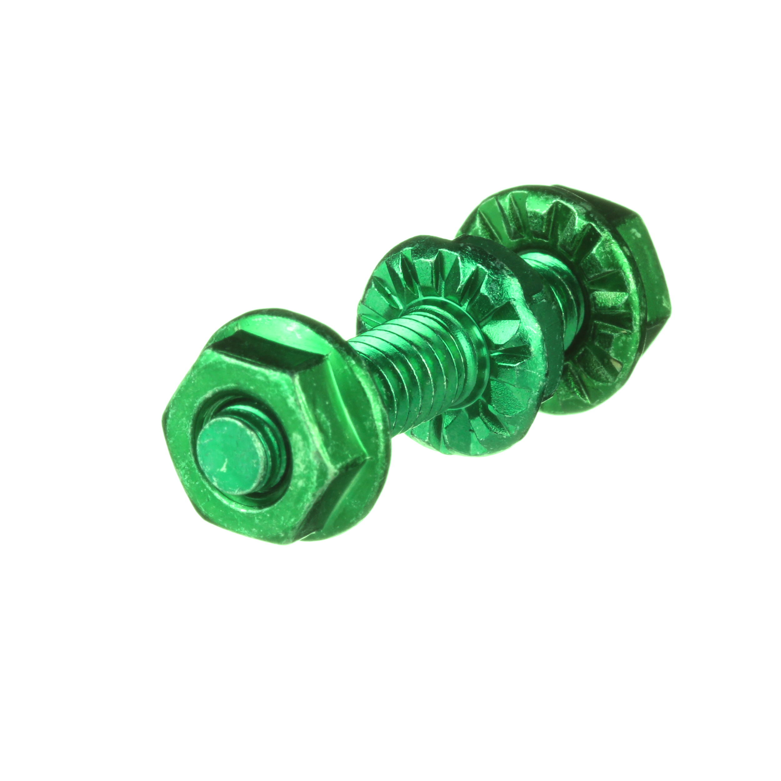 Bonding Stud Kit,Green, Zinc-Plated, PK1