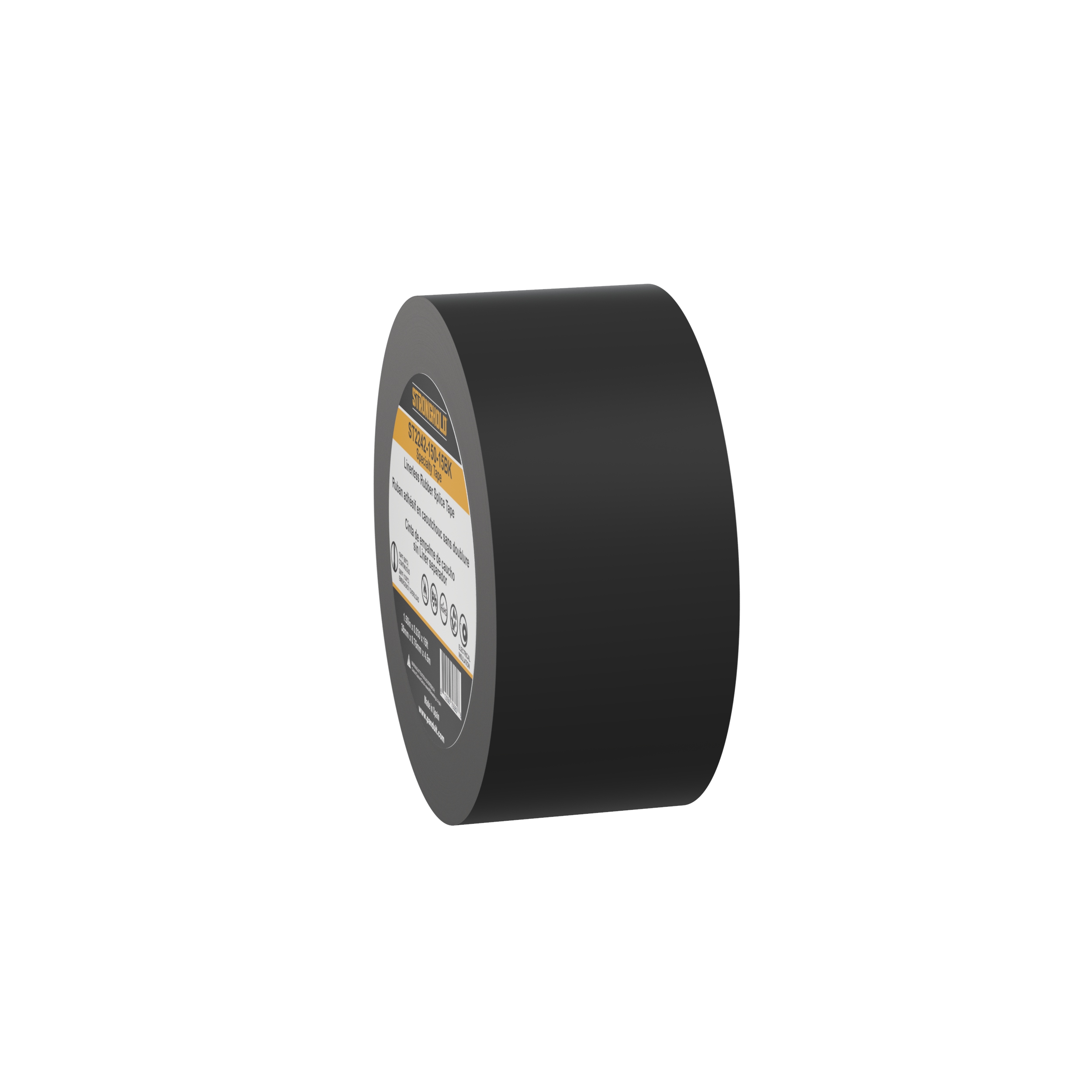 Özel, Siyah, EPR, Çekirdeksiz Kauçuk Birleştirme Bandı, 38mm Genişlik, 35'li Paket