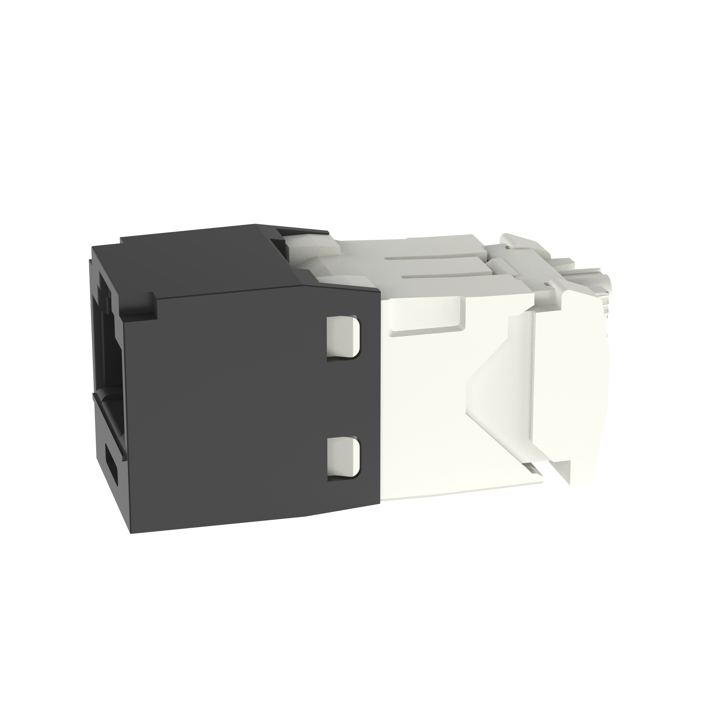 Mini-Com® UTP RJ45 Cat 6 TG Jack Modülü Korozyon Dayanımlı, Siyah