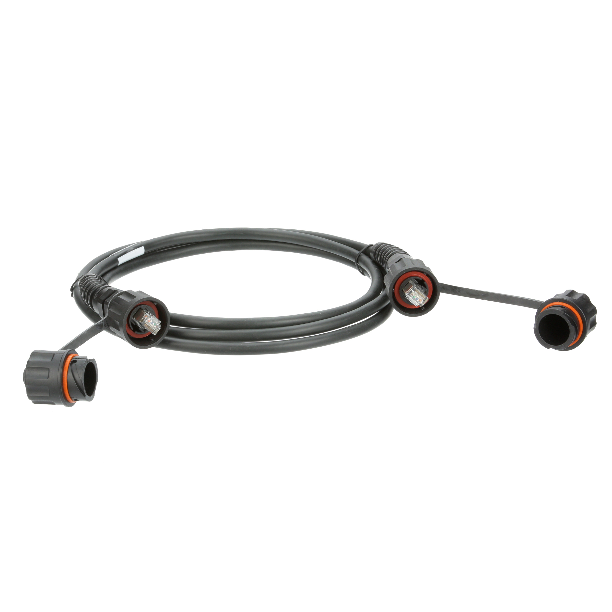 IndNet,Cat6,SHLD,PC,StrdwCaps,2M,EA