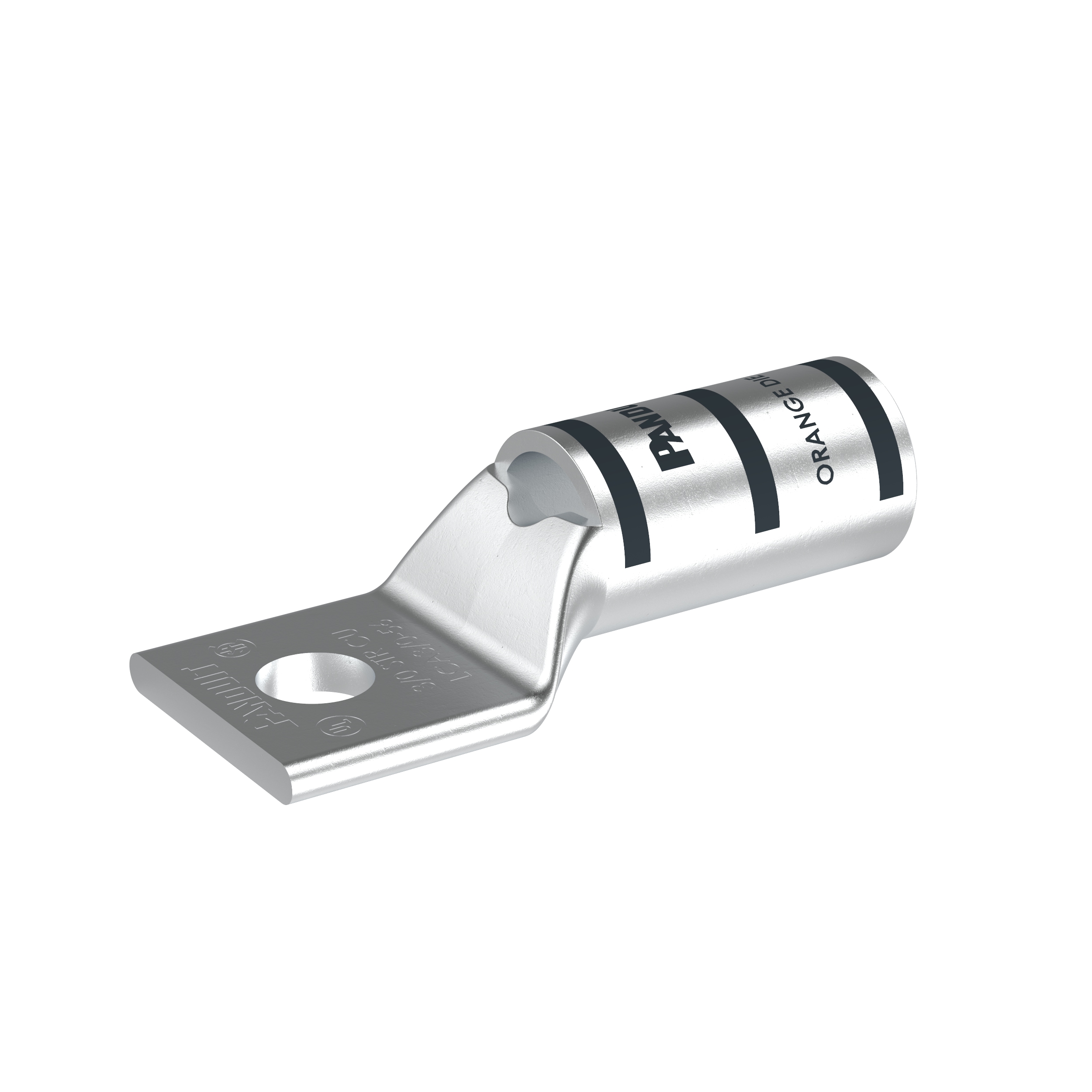 Bağlantı Muhafaza, 3/0, Kalay Kaplı Bakır, Düz, Tek 7.9mm Somun, PK10