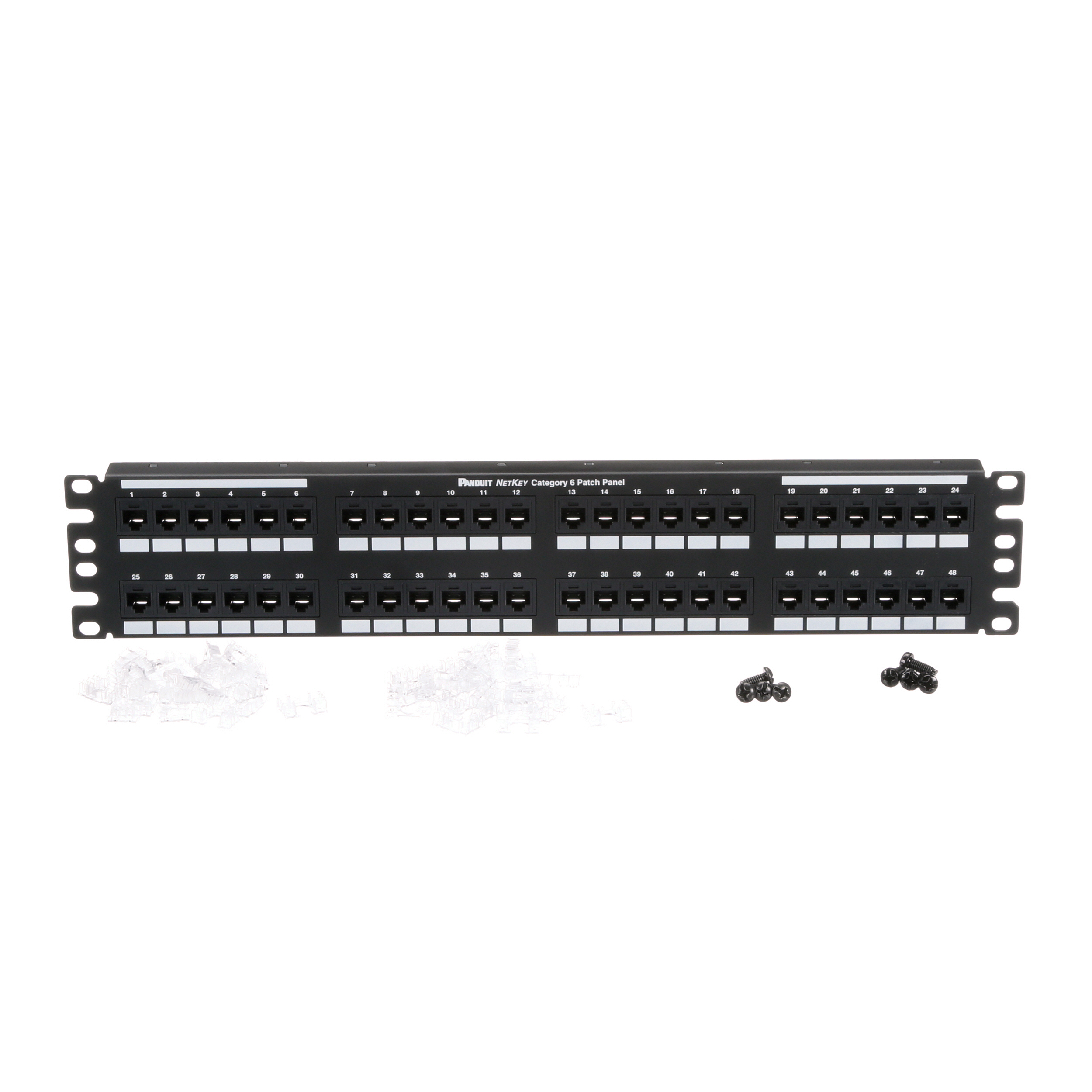 Cat 6 Çıkış Paneli, 48 Port