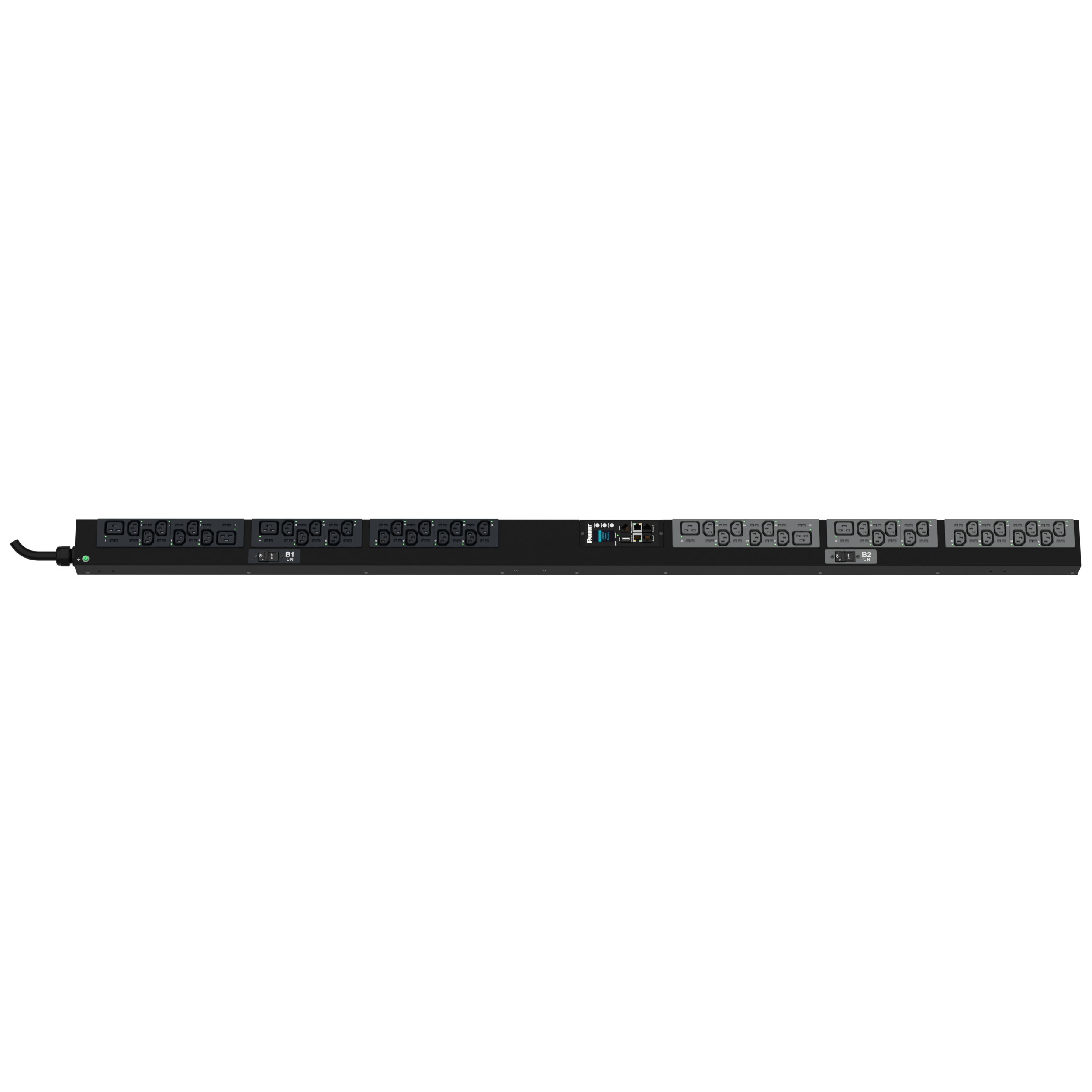 G6 MS PDU, 32AMP, (38)C13, (6)C19, IEC 60309 2P+E 6 saat