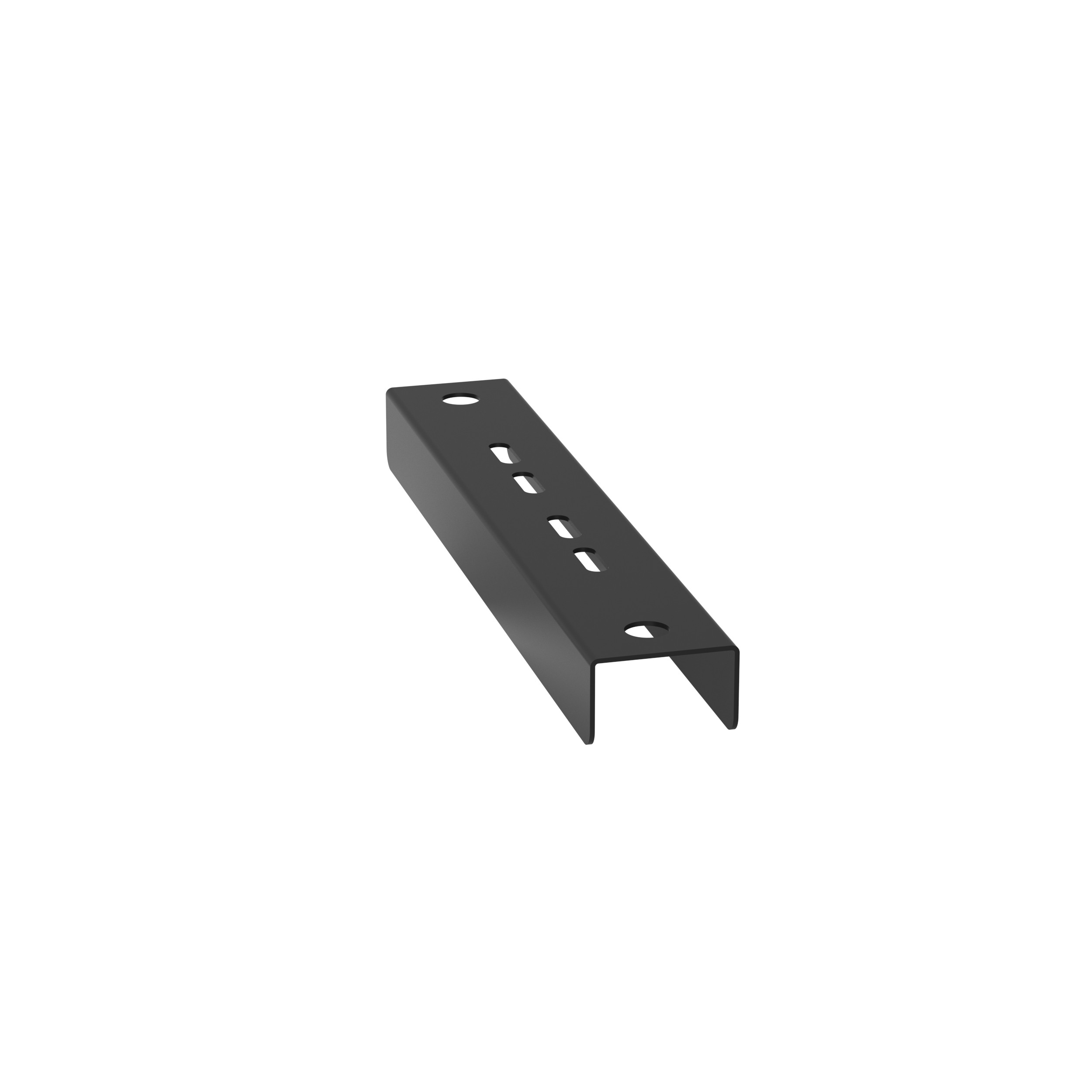 Trapeze Bracket 6", Black , Panduit Wire Basket