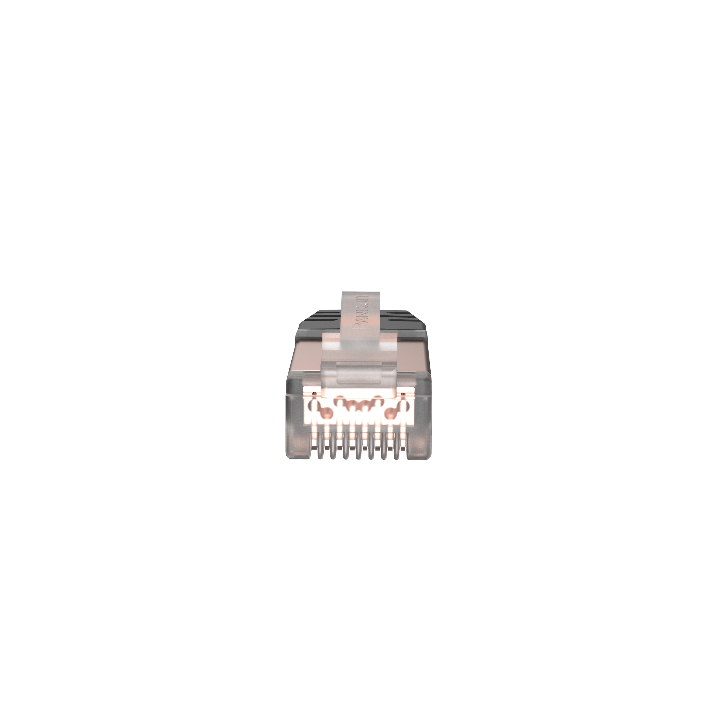 RJ45 Modular Plug, Category 6A, 23-24 AWG, Shielded, 100 Pack