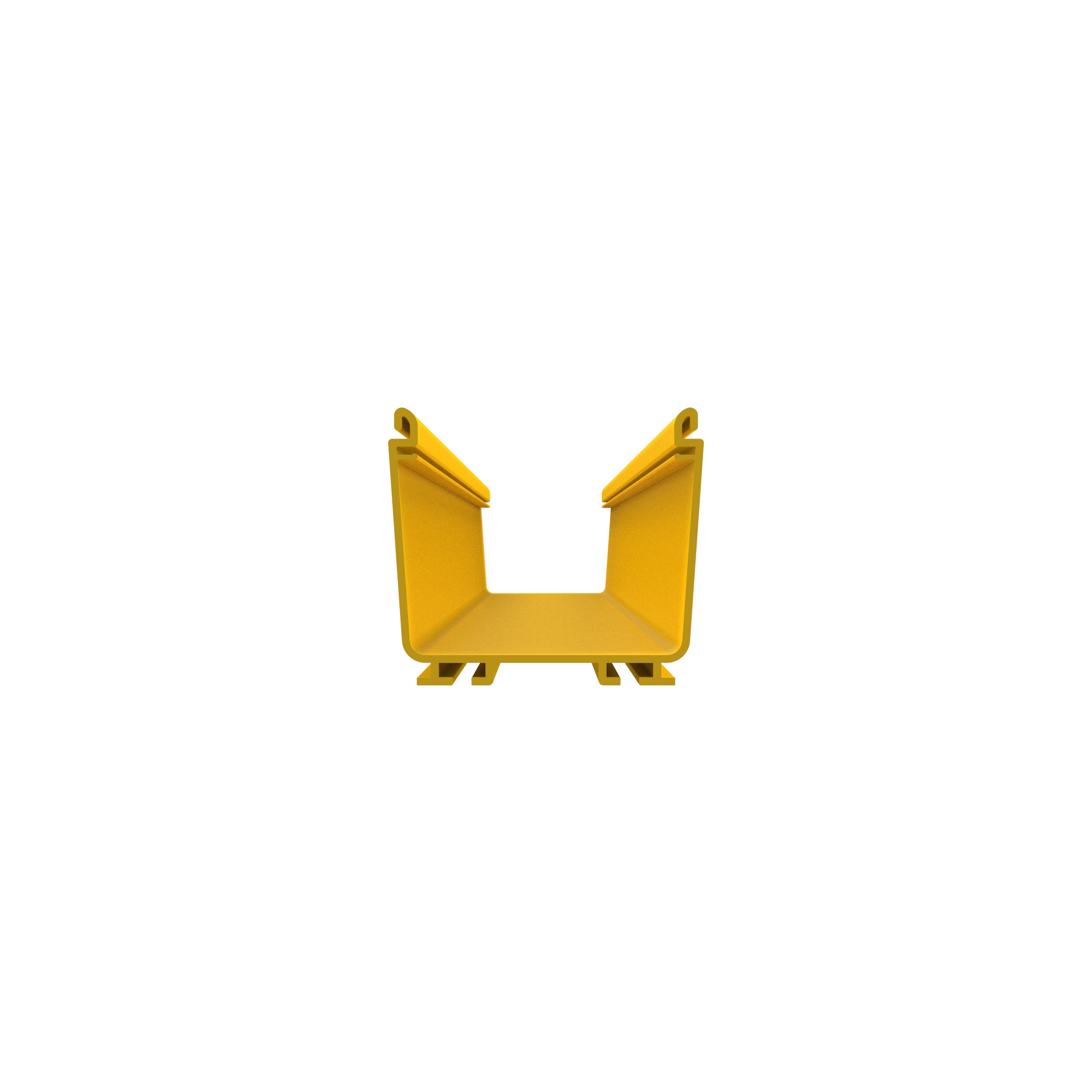 FiberRunner® Kanalı, 4x4, Sarı