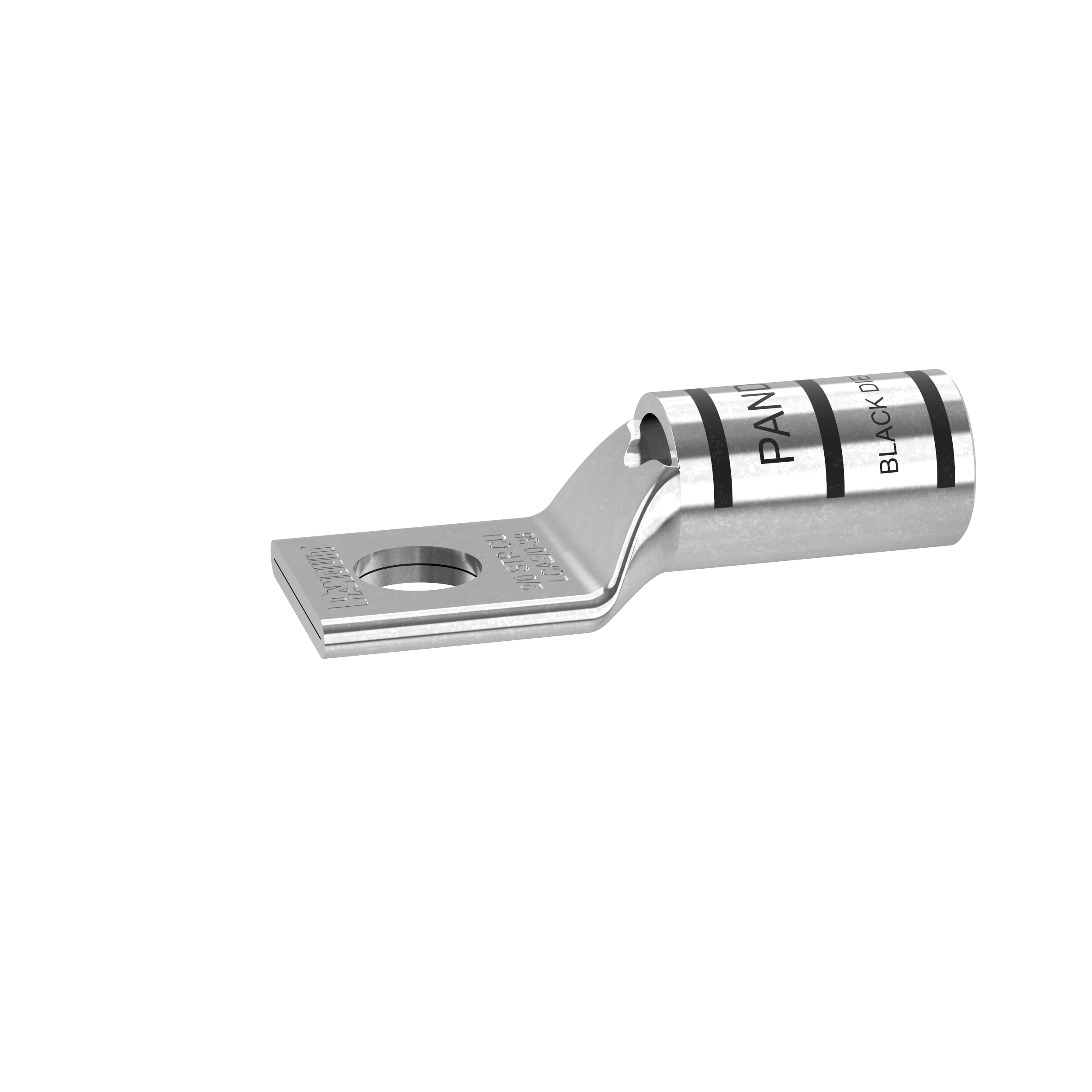 Bağlantı Muhafaza, 2/0, Kalay Kaplı Bakır, Düz, Tek 6.4mm Somun, PK10