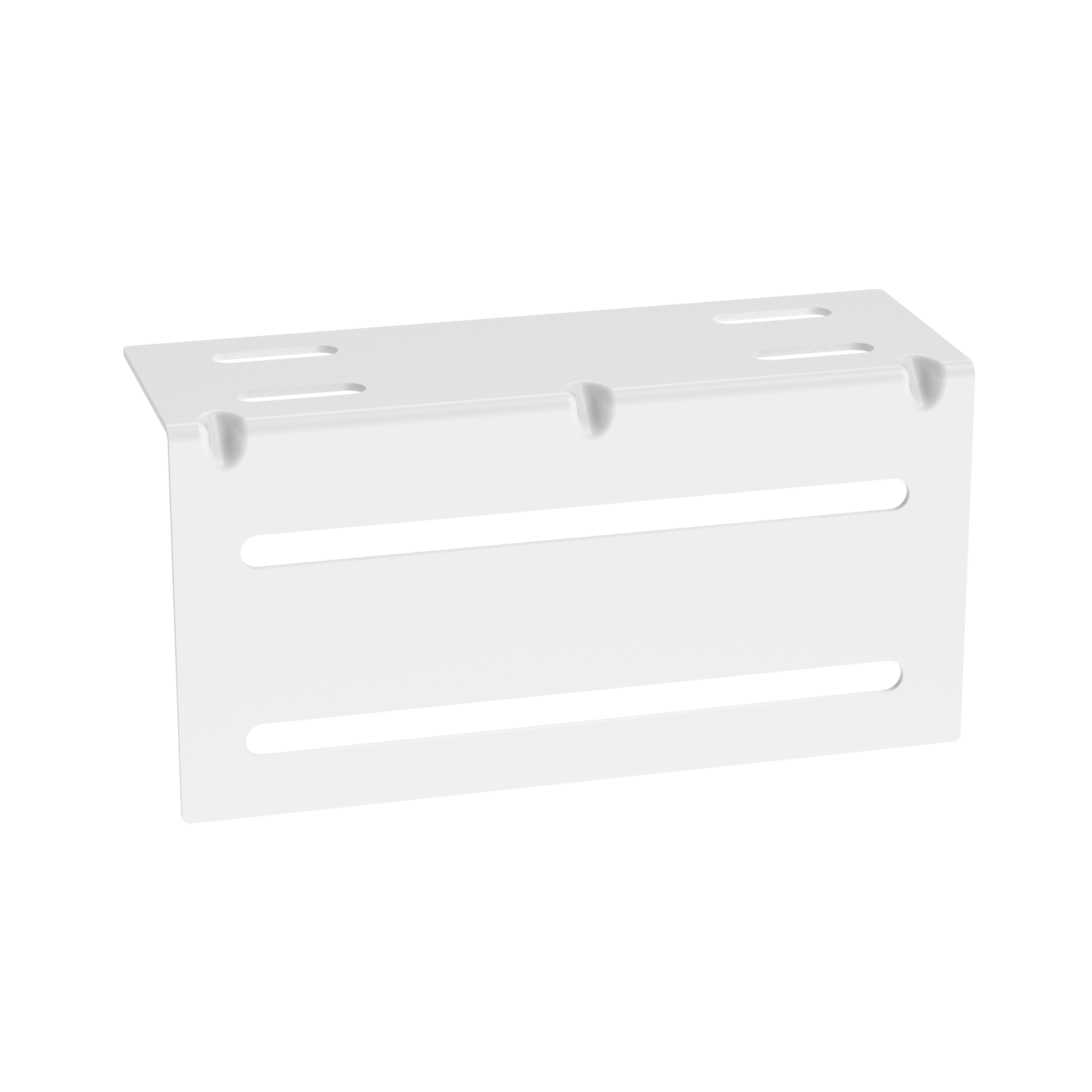 Wire Basket Wall Termination Bracket, Wide
