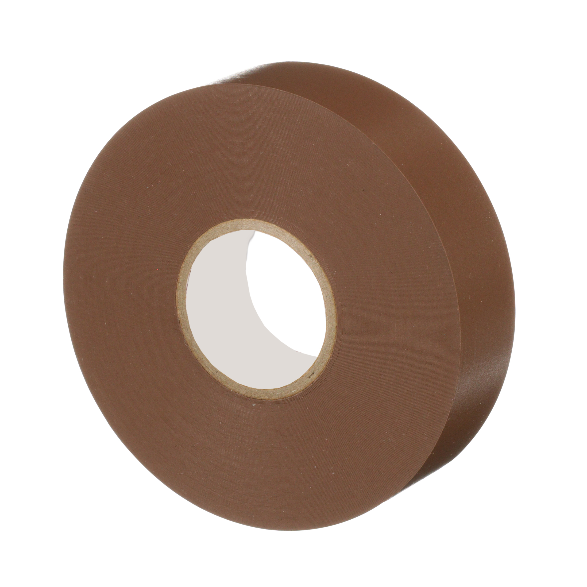 Elektrik Bandı, Kahverengi, PVC, Profesyonel Kalite, 19mm, 0.18mm, Paket 1