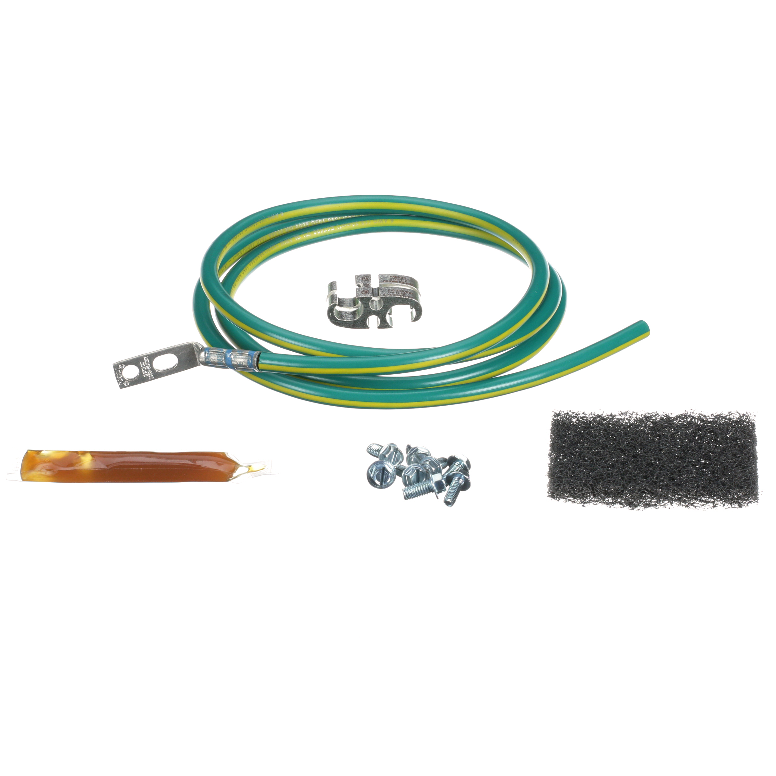 Equipment Bonding Jumper Kit,Green/Yellow, PK1
