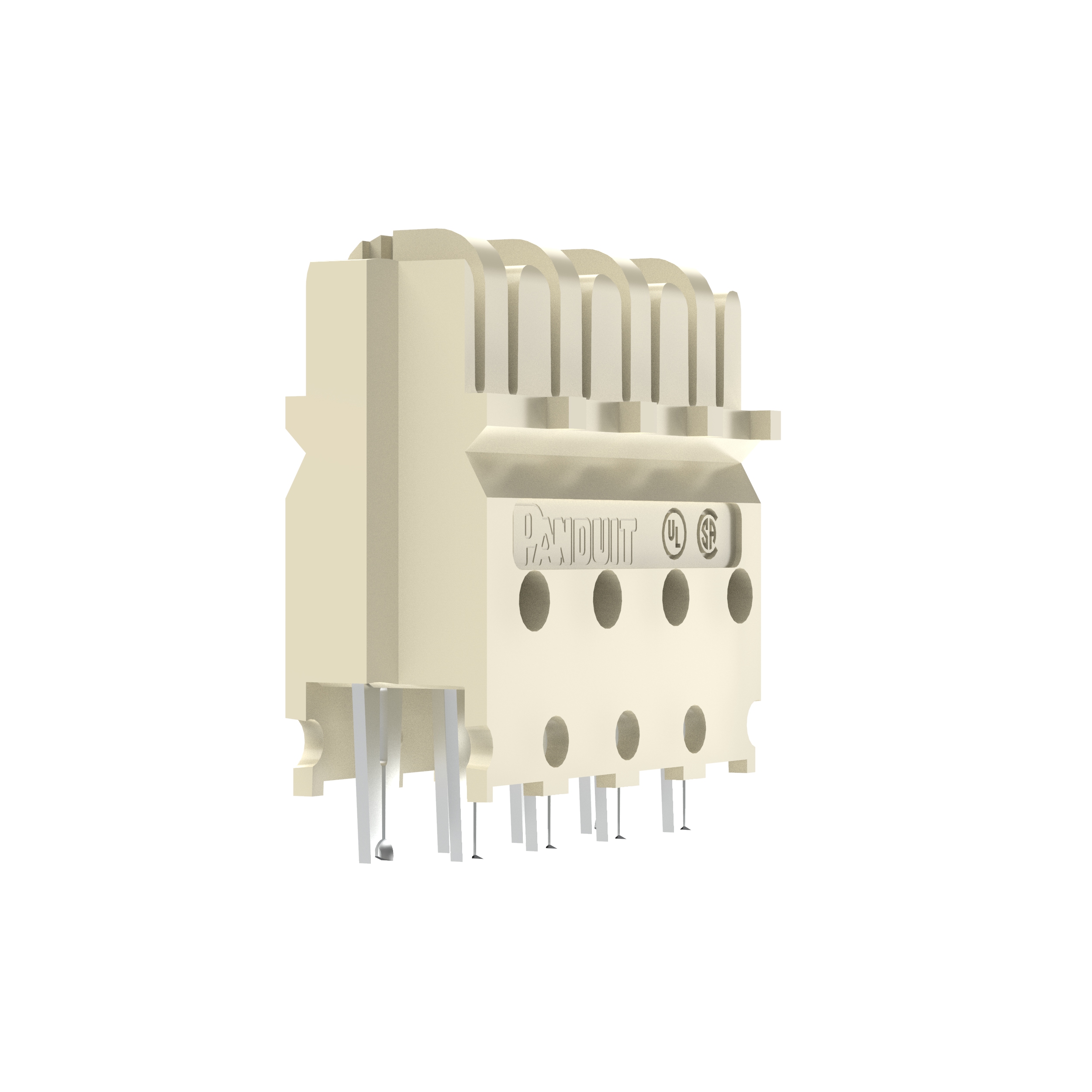 Cat 6 4-Pair Punchdown Connecting Block