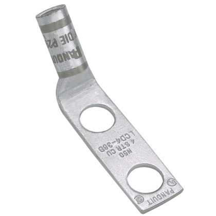 CuLugSBW,2Hole,1/0AWG,1/4,.75,45°PKG10" (Ürün kodu değişmedi)