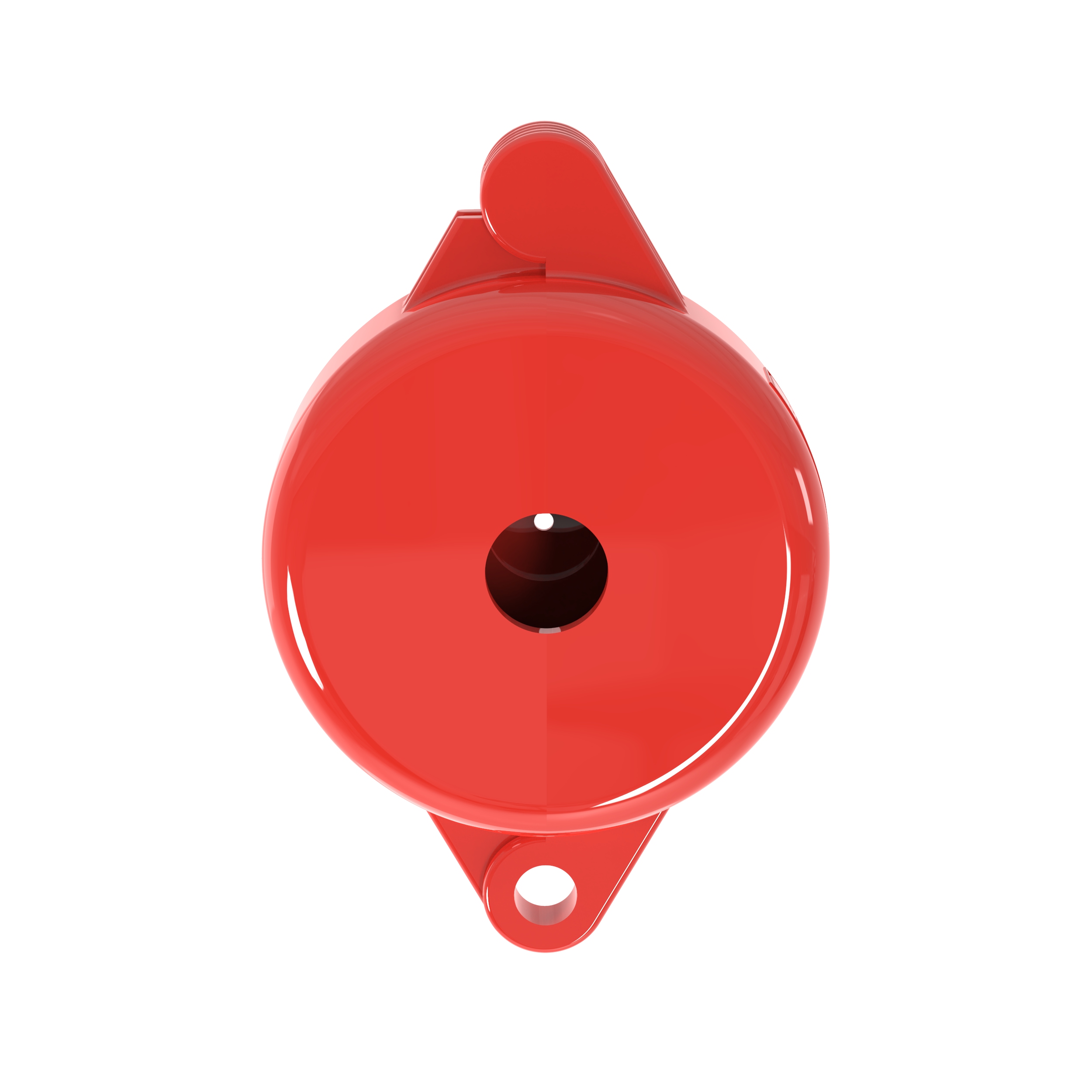 Boite de consignation pour vanne volant ronde (dia. du volant 25-76mm) Cdt.1