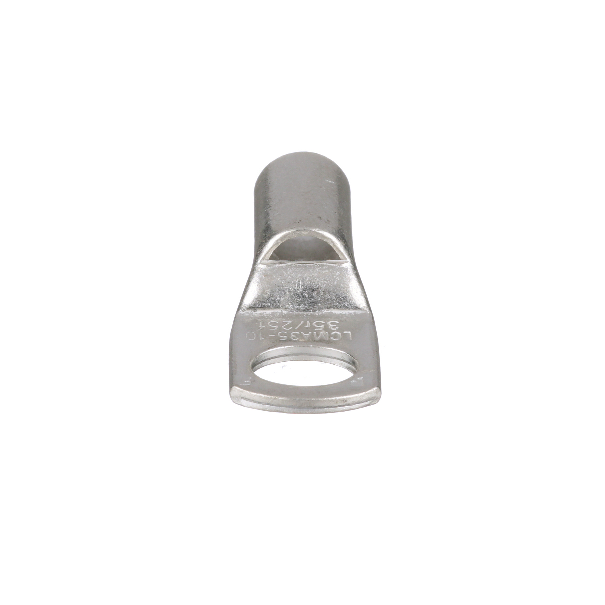 Bağlantı Muhafaza, 30mm, Kalay Kaplı Bakır, Düz, Tek 11mm Somun, Ambalaj 100