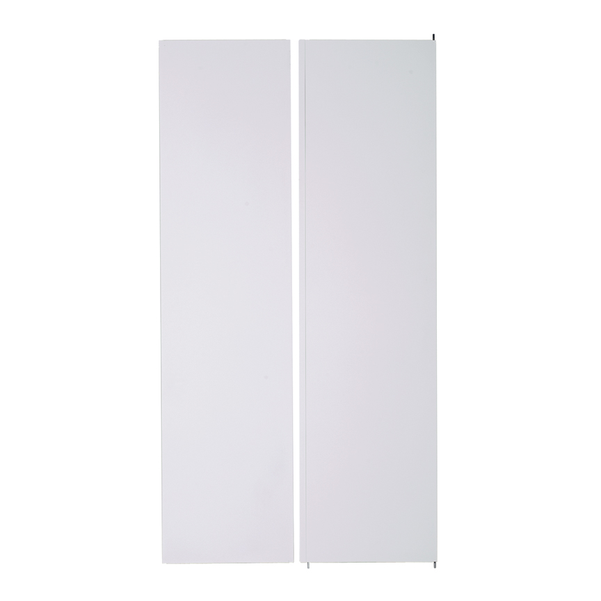 42 RU x 1200mm Bölünmüş Yan Panel Net-Access™ N- Tipi Kabin için. Renk: Beyaz