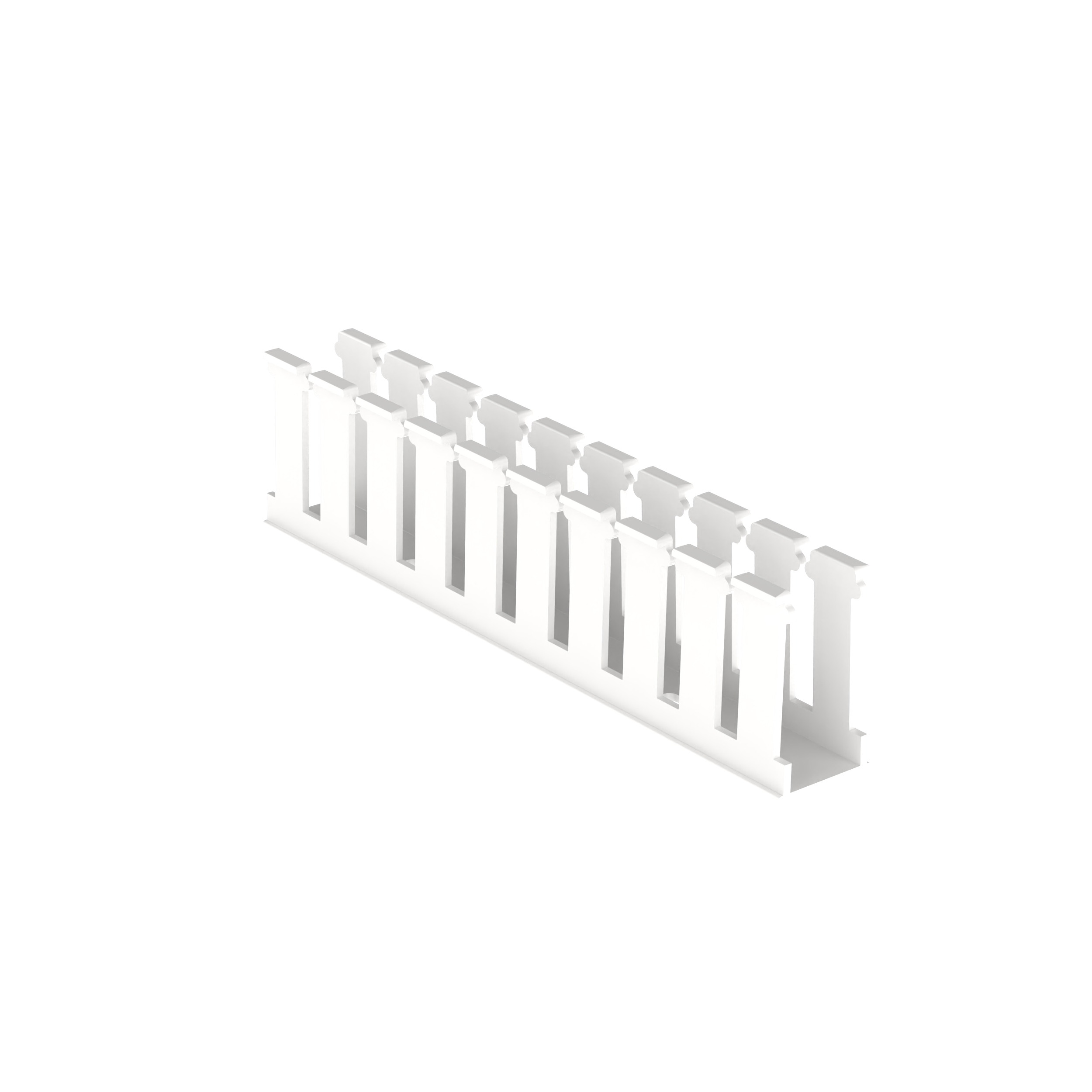 Geniş Yuvalı Kablo Kanalı, Beyaz, Halojen İçermeyen PPO, 29x52.3mm, 6'lı Paket