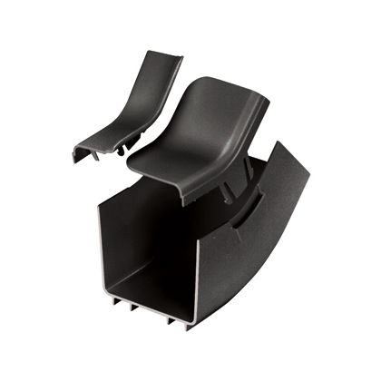 İÇ DİKEY AÇI BAĞLANTISI FROV454X4LBL ile KULLANILIR, LSZH, SİYAH
