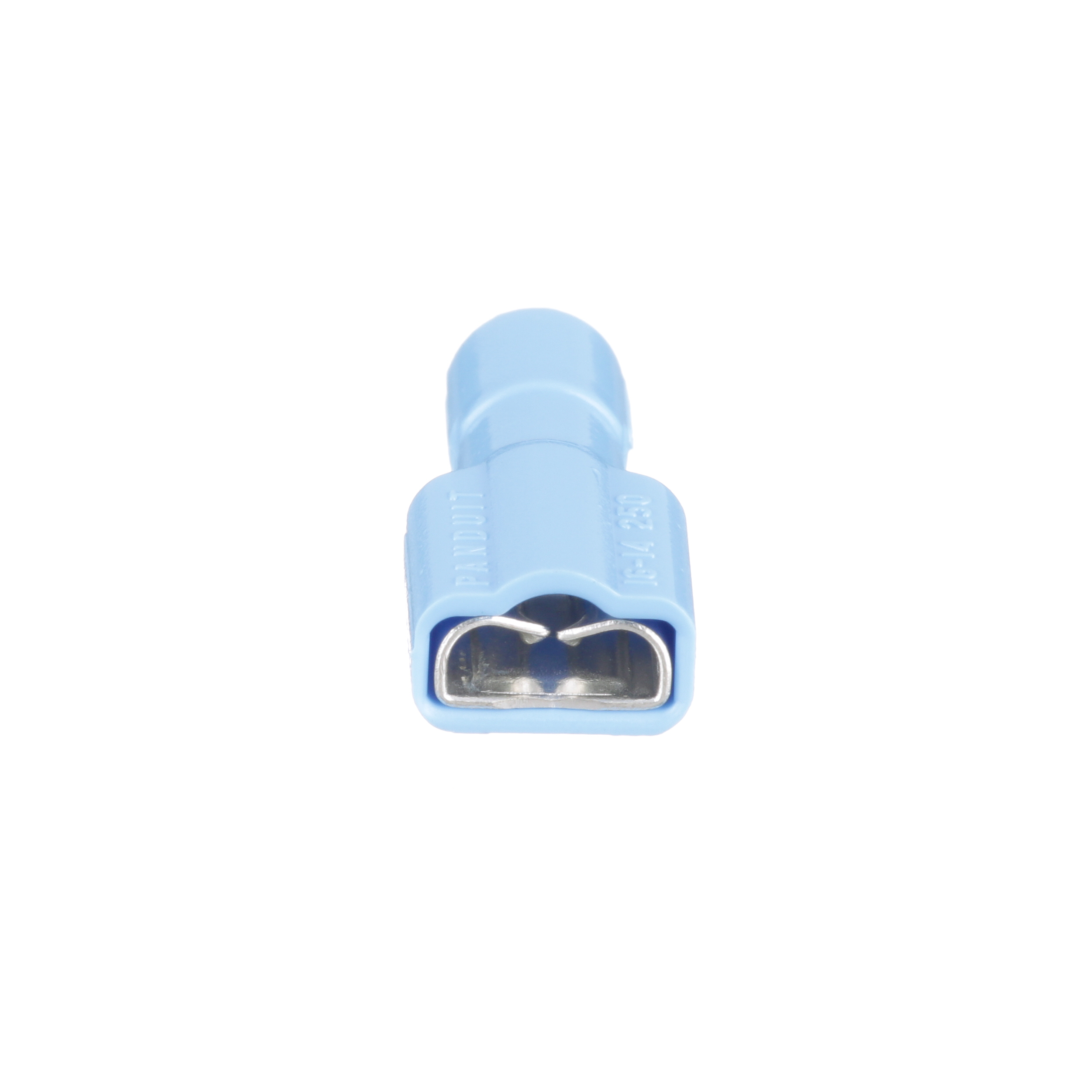 Kesici Terminal, Mavi, Üst Düzey Naylon, 6.3 mm Sekme, PK100