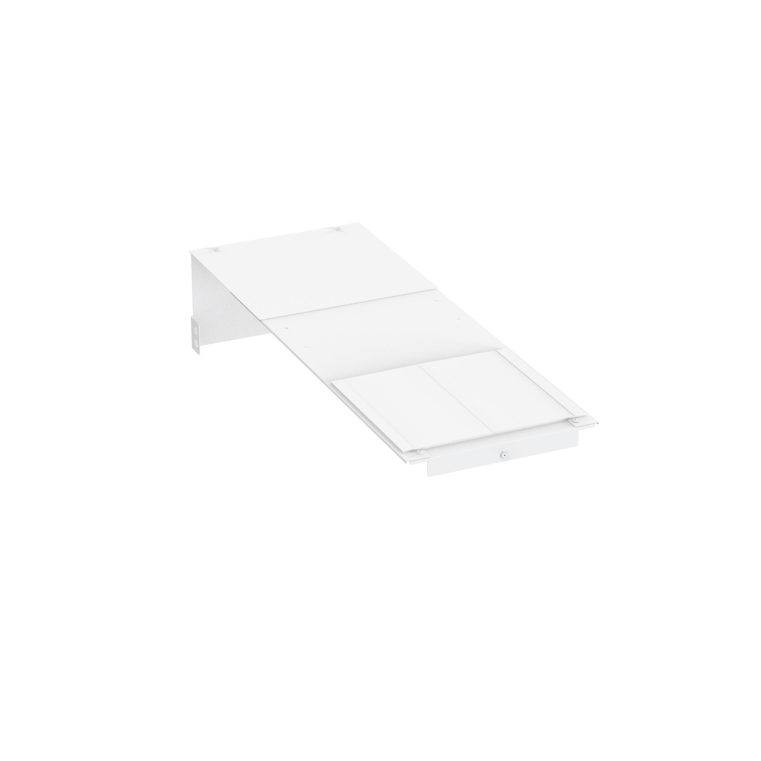 PE2V Üst Kapak 12" Genişlik, Derinlik 36", Beyaz