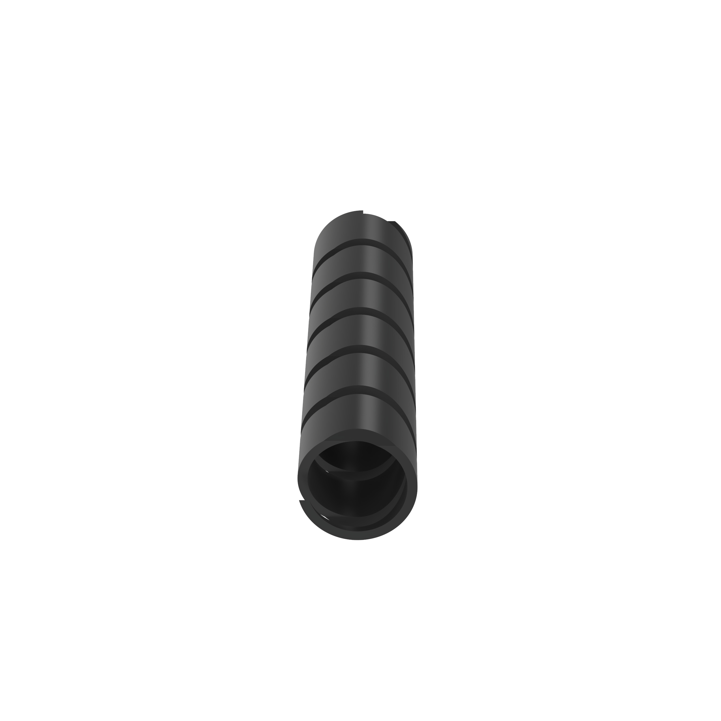 Spiral Sarım, Siyah, UV PP, 7.9mm Minimum Çap, Paket 1