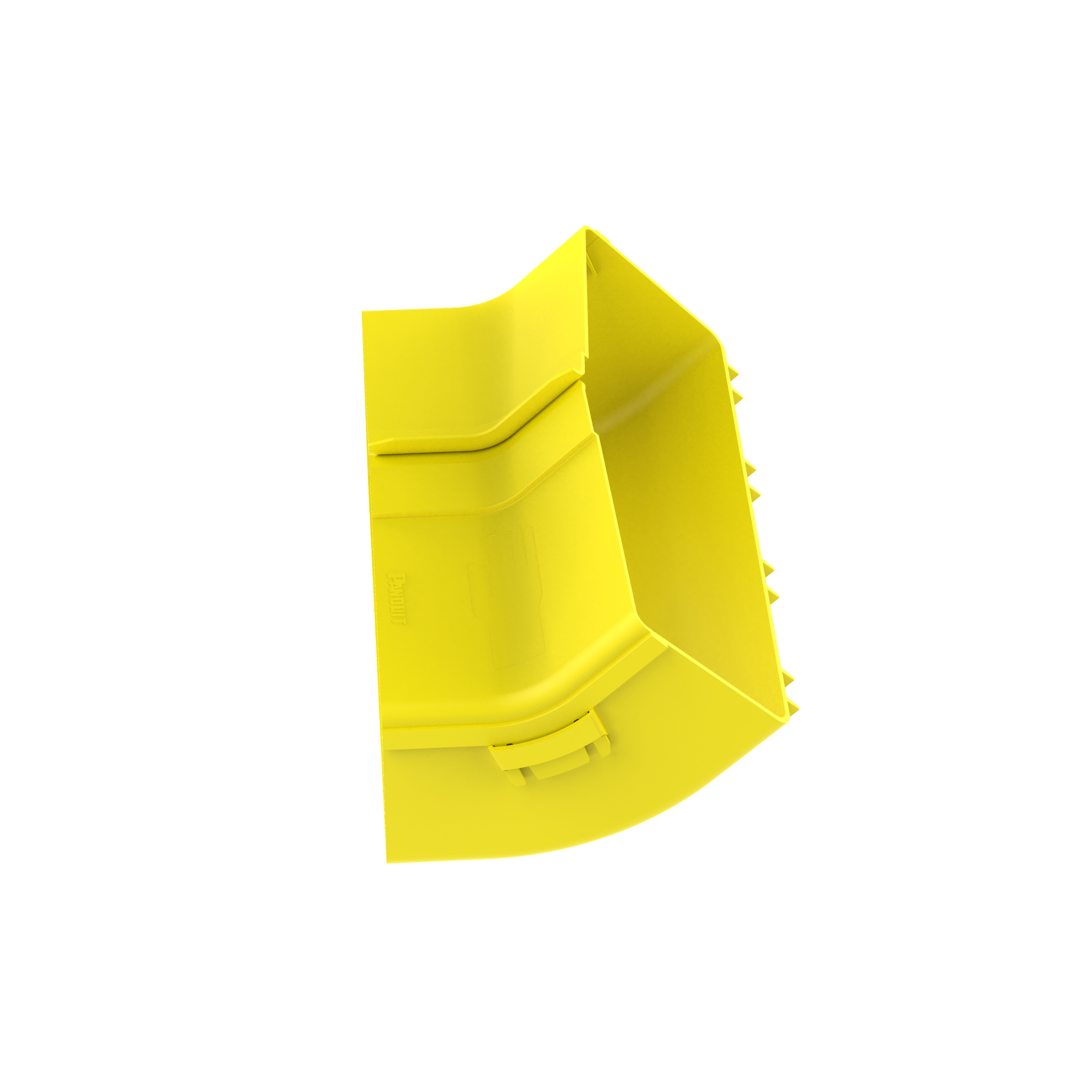 FiberRunner® İç Dikey, 45°, 12x4, Sarı