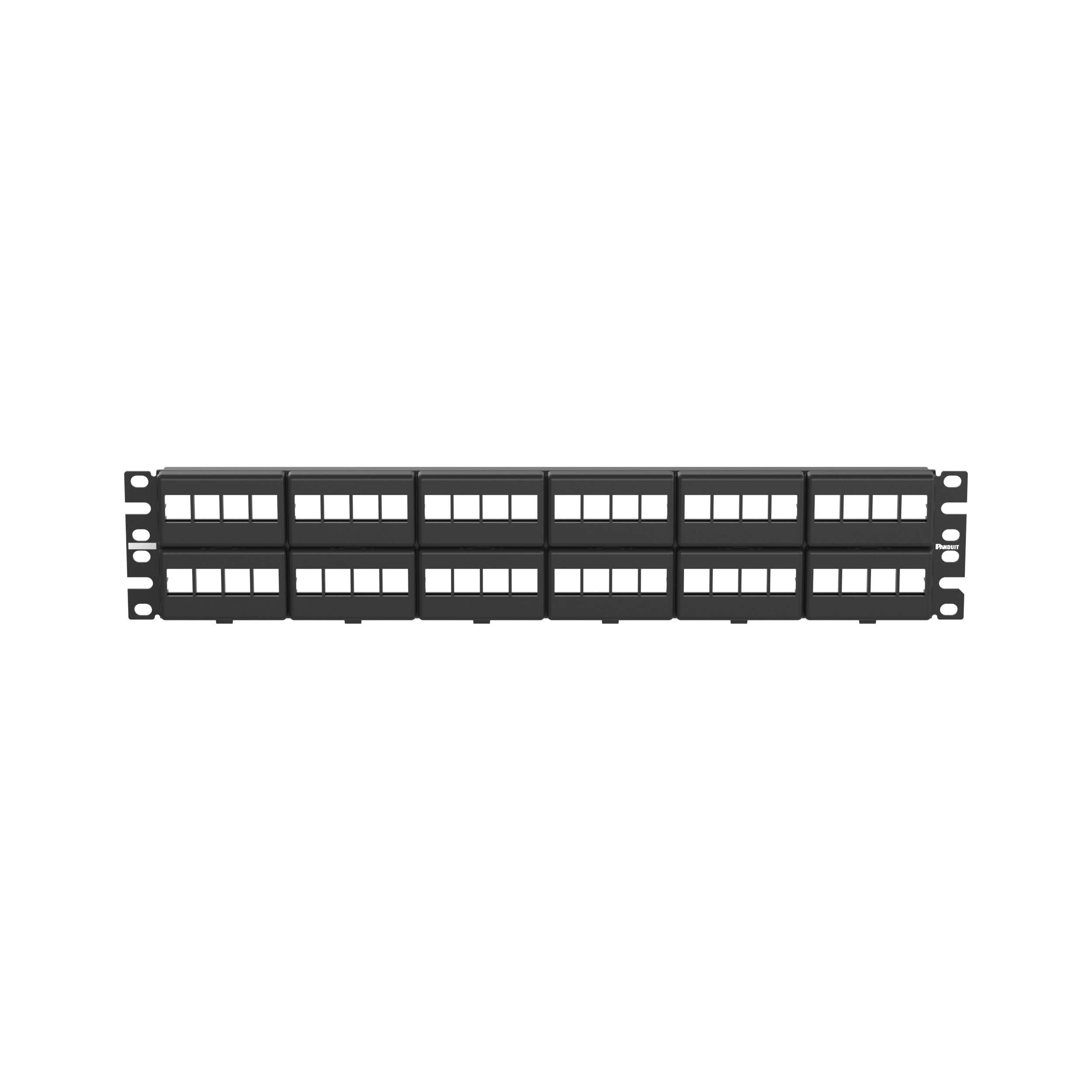 NetKey® Yama Paneli, 48 Port, 2 RU, BL