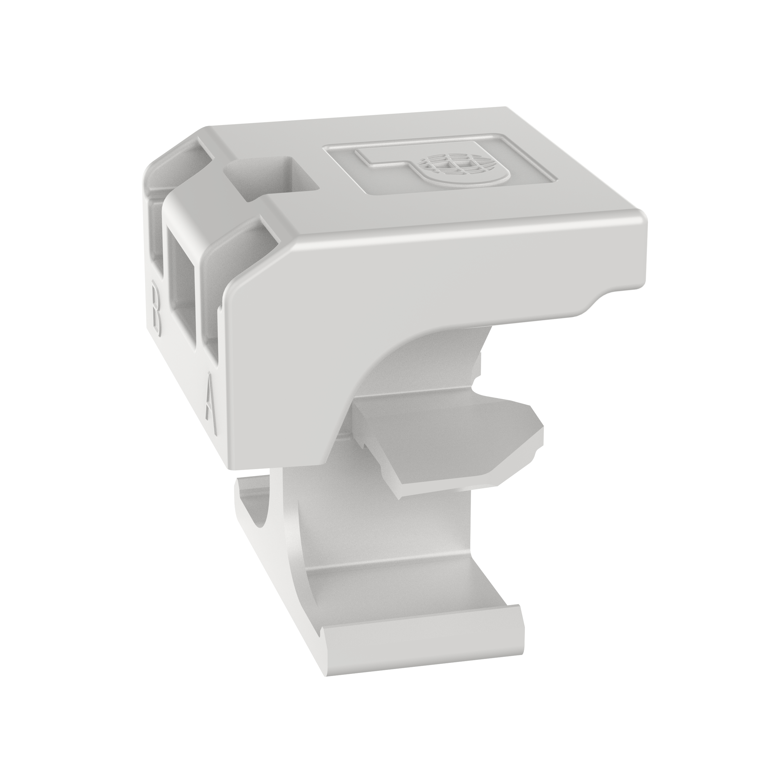 LC Lock-In Duplex Clip, 10 Count